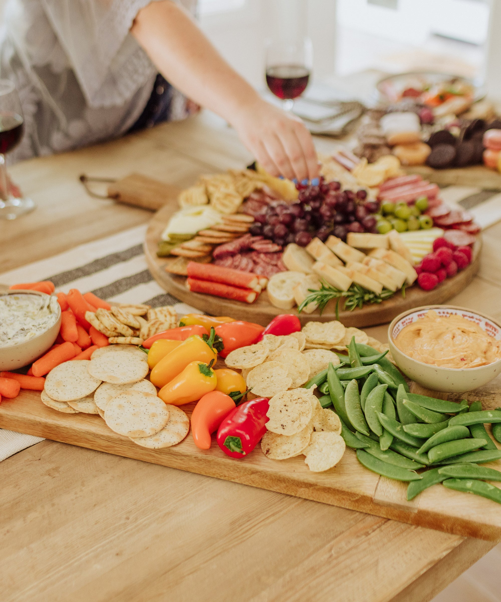Ravi Rectangular Long Charcuterie Board