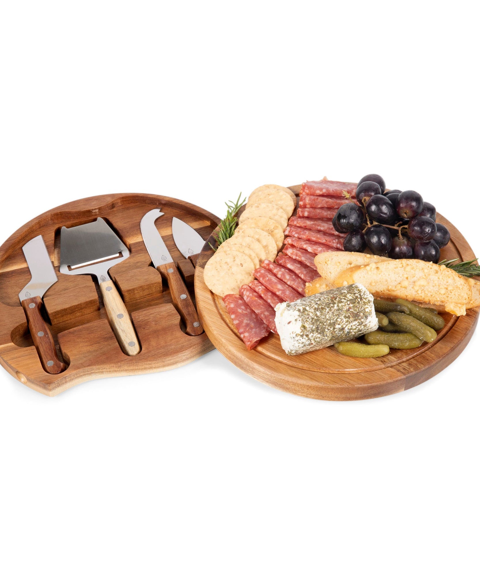 Acacia Circo Cheese Cutting Board & Tools Set
