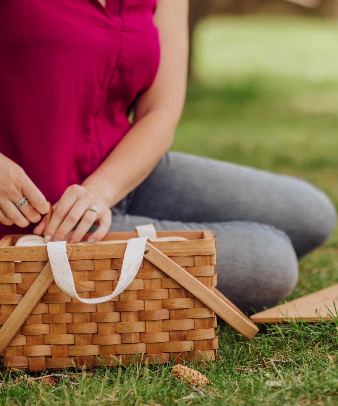 Poppy Personal Picnic Basket