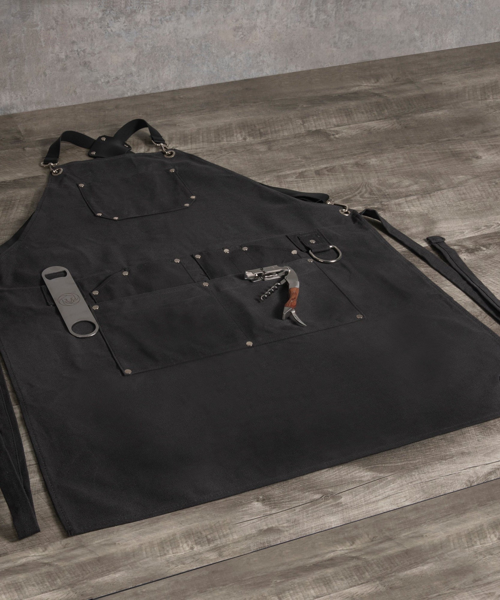 Collins Waxed Canvas Mixologist Apron