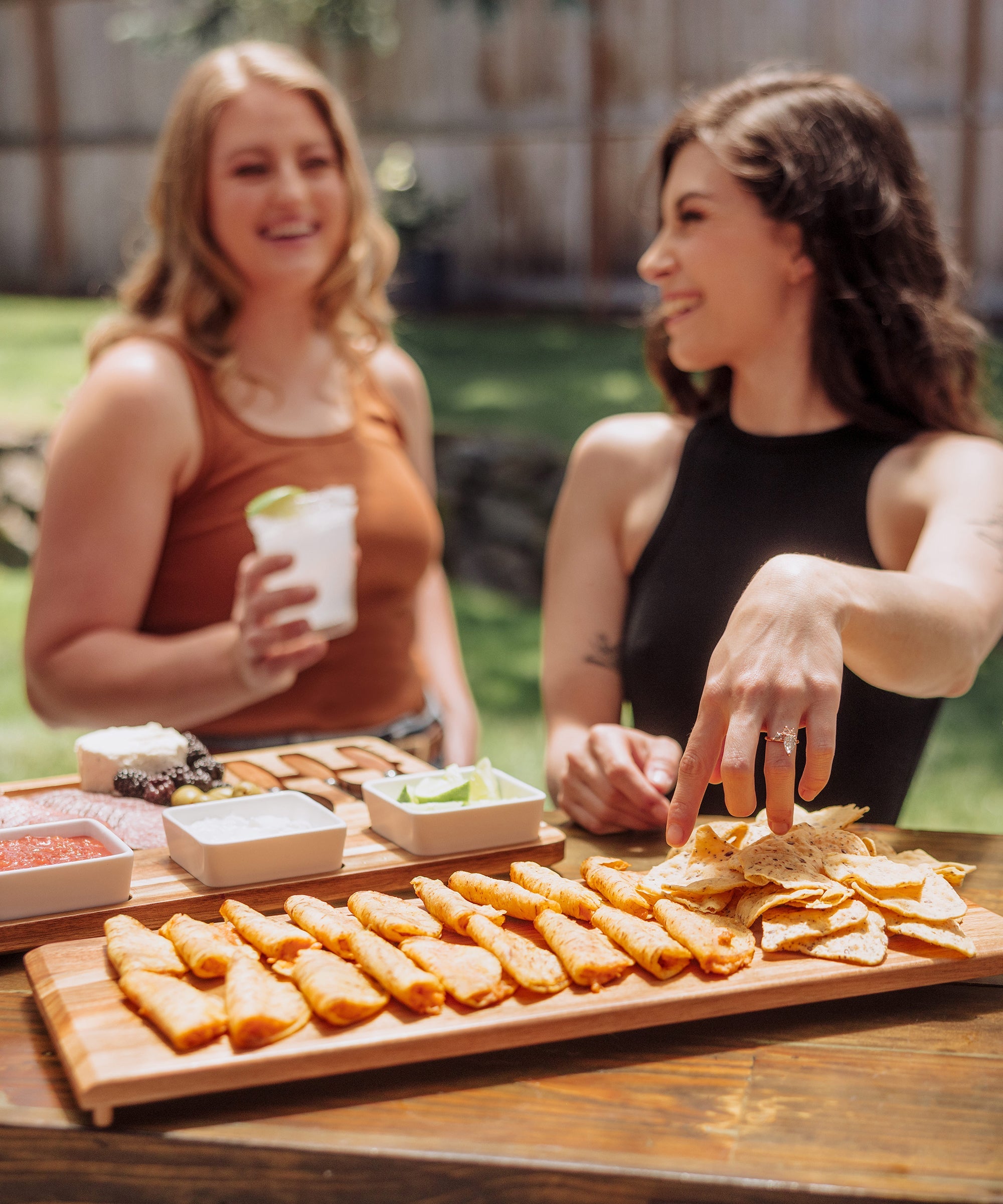 Picada Tapas & Cheese Board Set with Dip Bowls
