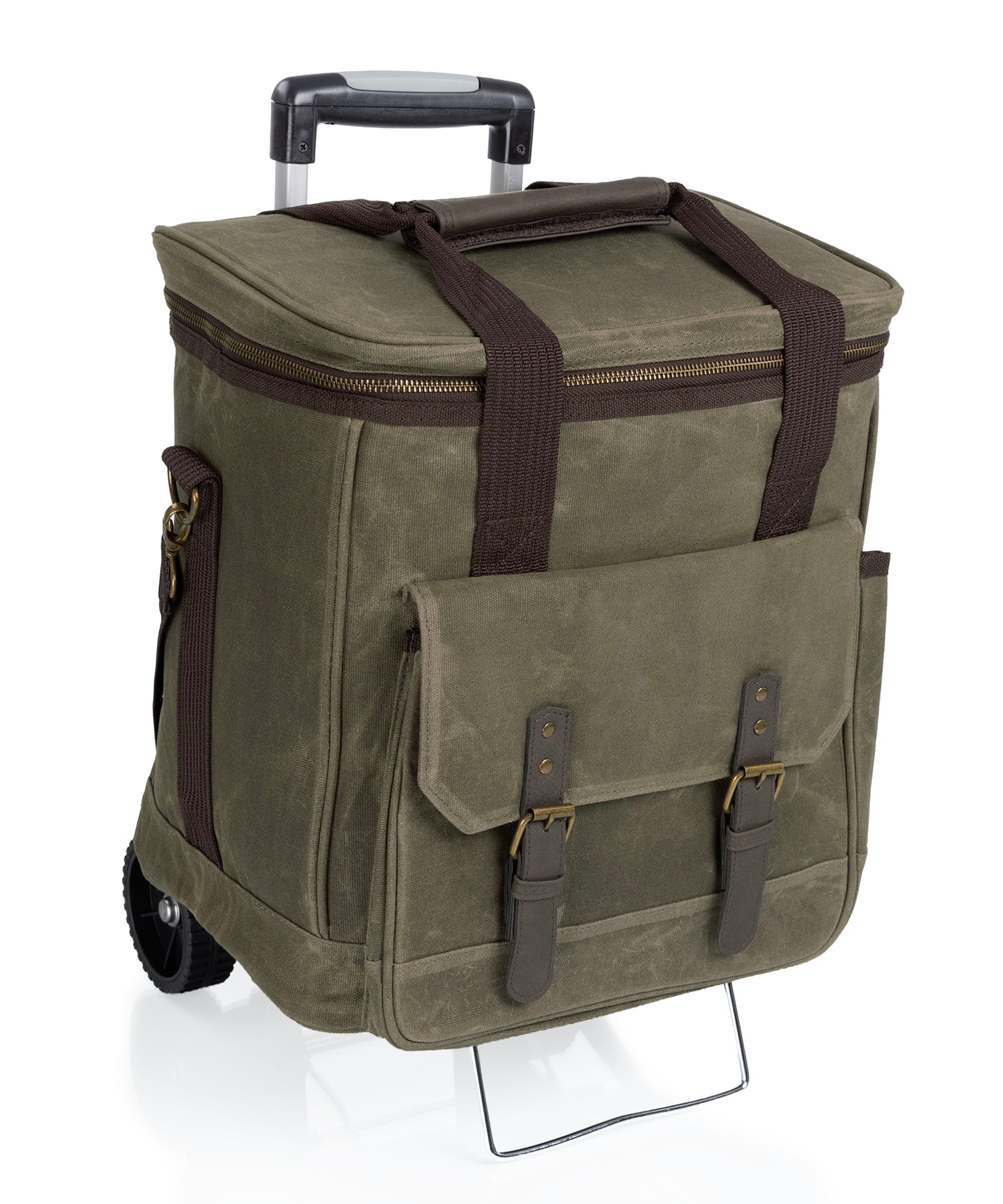 Weekender 6 Bottle Insulated Wine Bag with Trolley