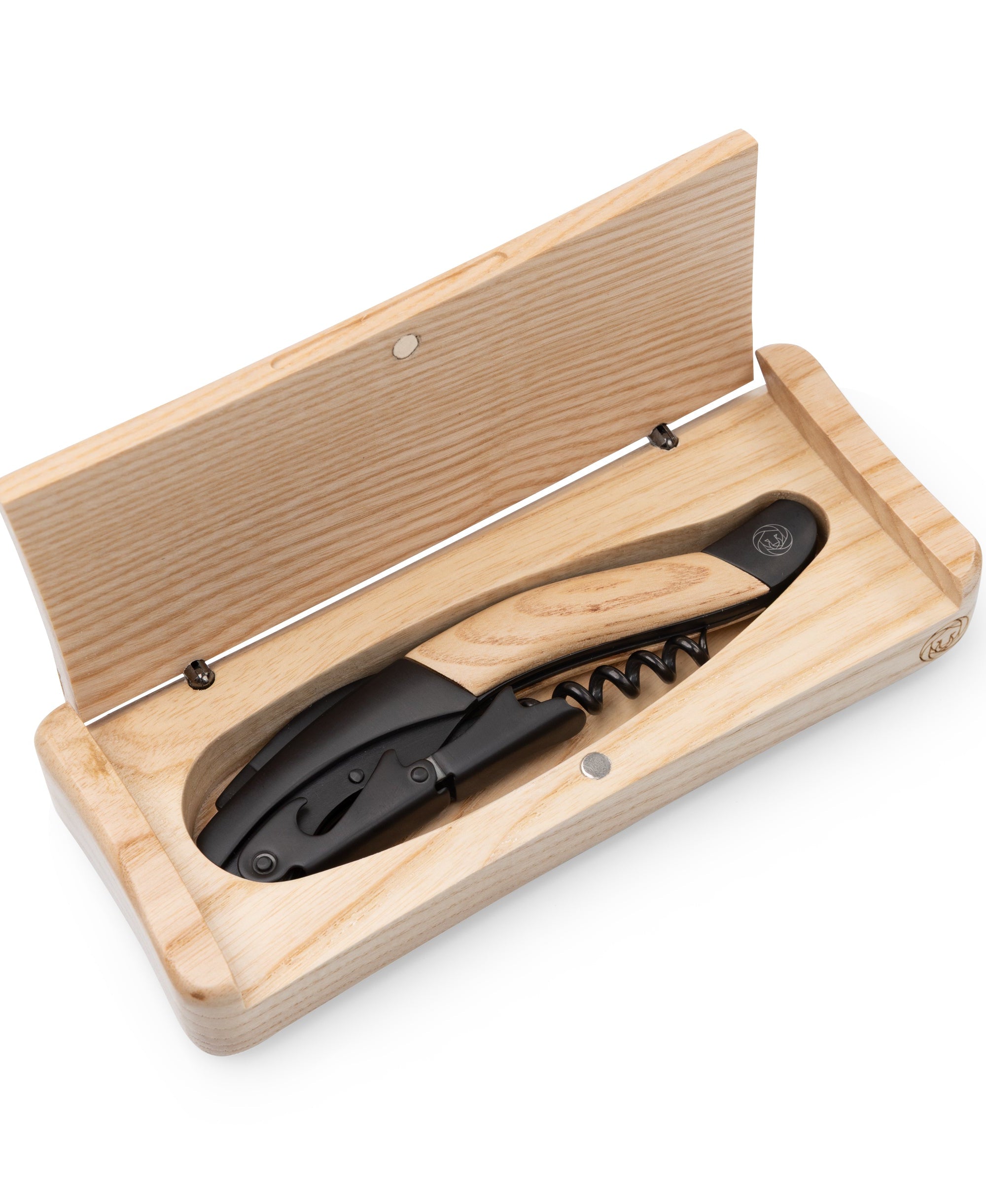 Barolo Waiter-style Corkscrew in Ashwood Box