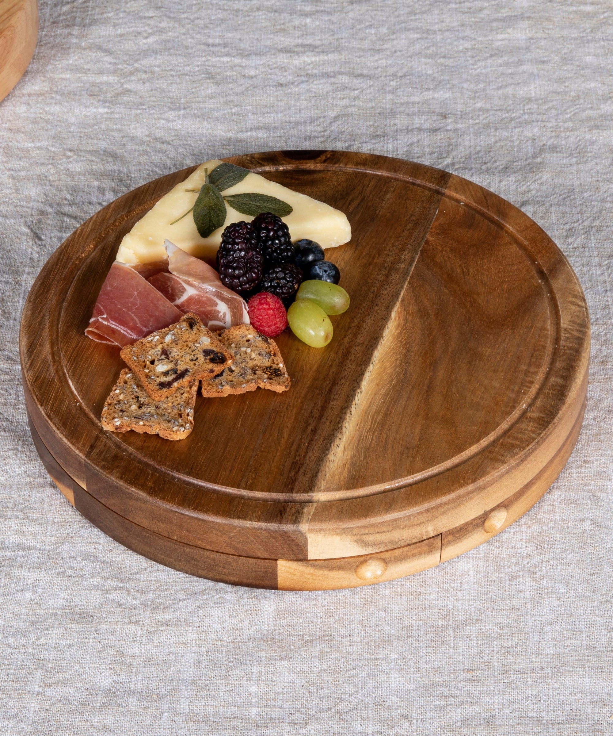 Acacia Circo Cheese Cutting Board & Tools Set