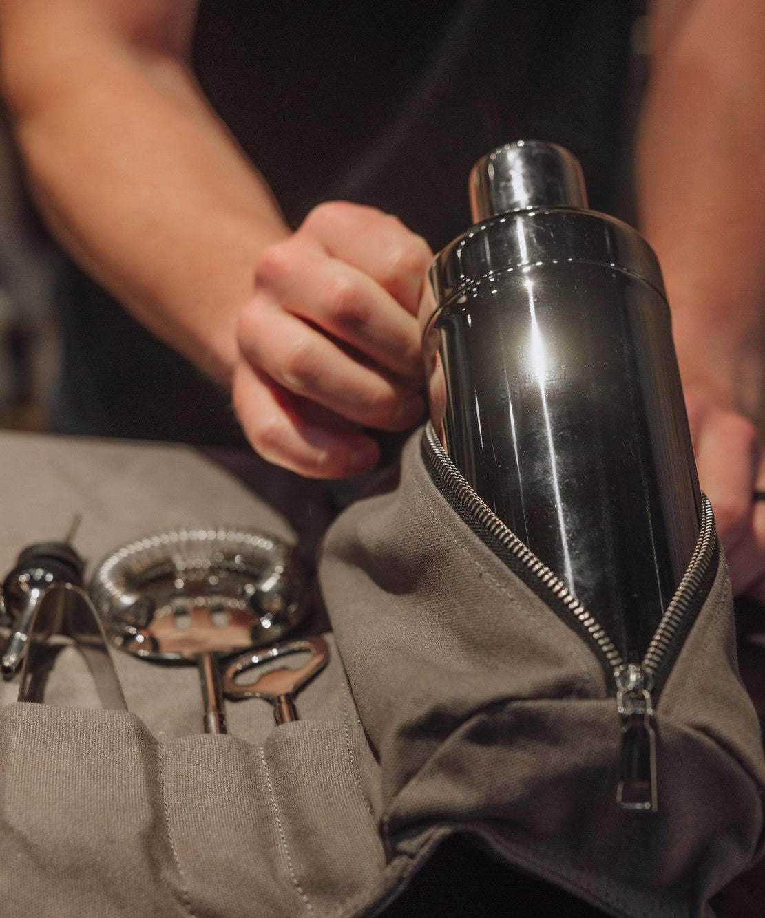 Barkeep Bar Tool Roll Up Kit