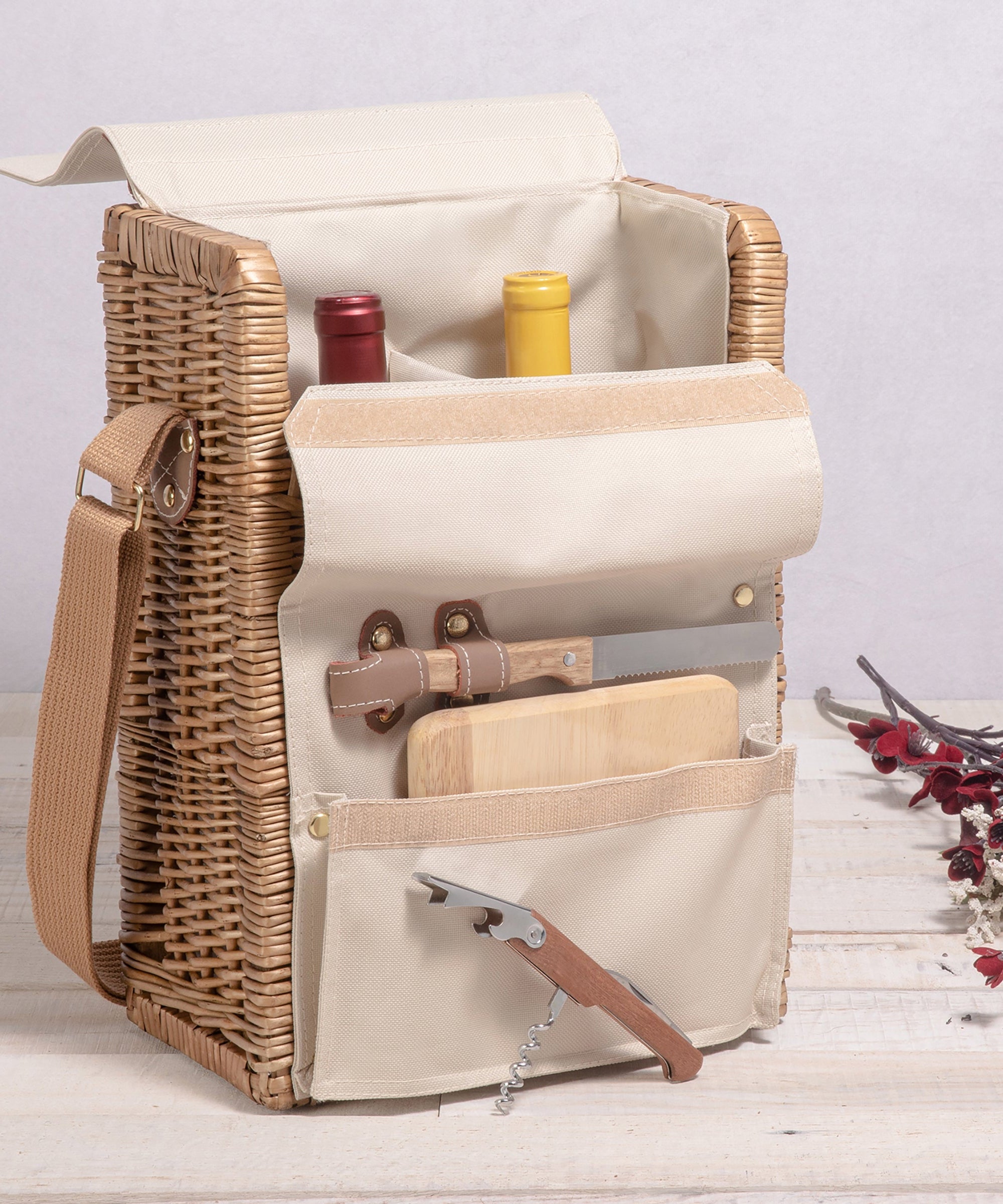 Corsica Wine & Cheese Picnic Basket