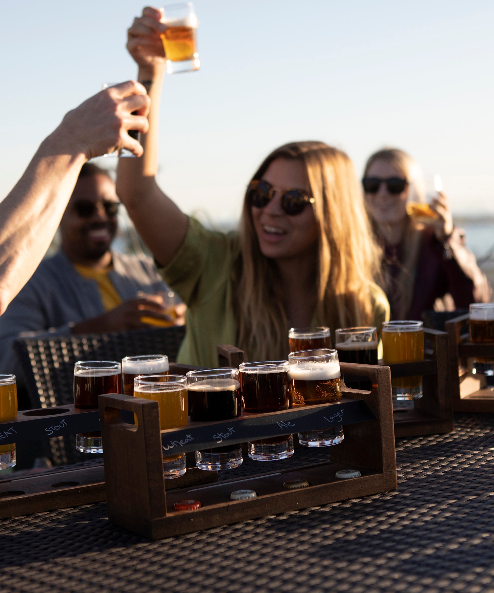 Craft Beer Flight Beverage Sampler