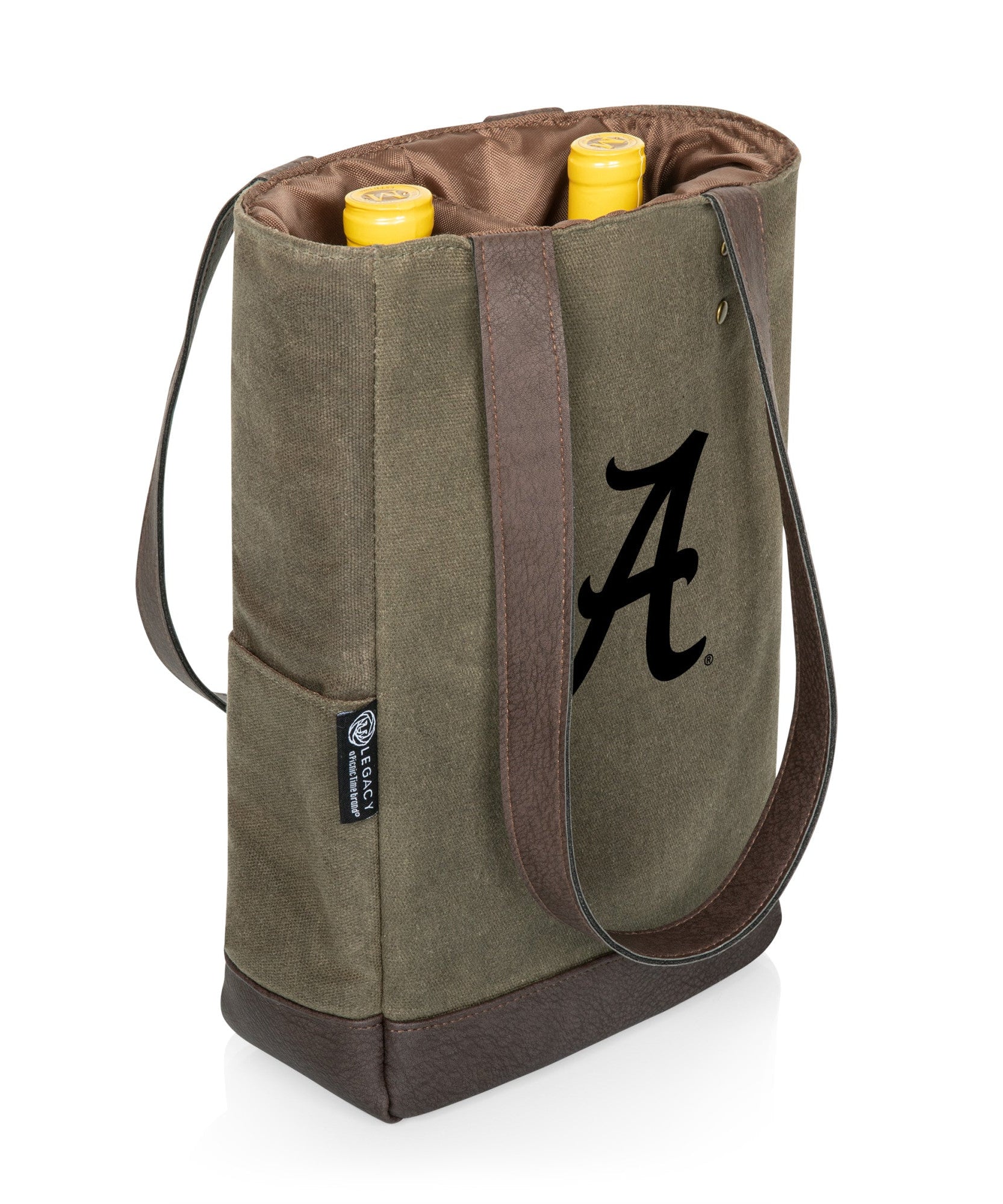 Alabama Crimson Tide - 2 Bottle Insulated Wine Cooler Bag
