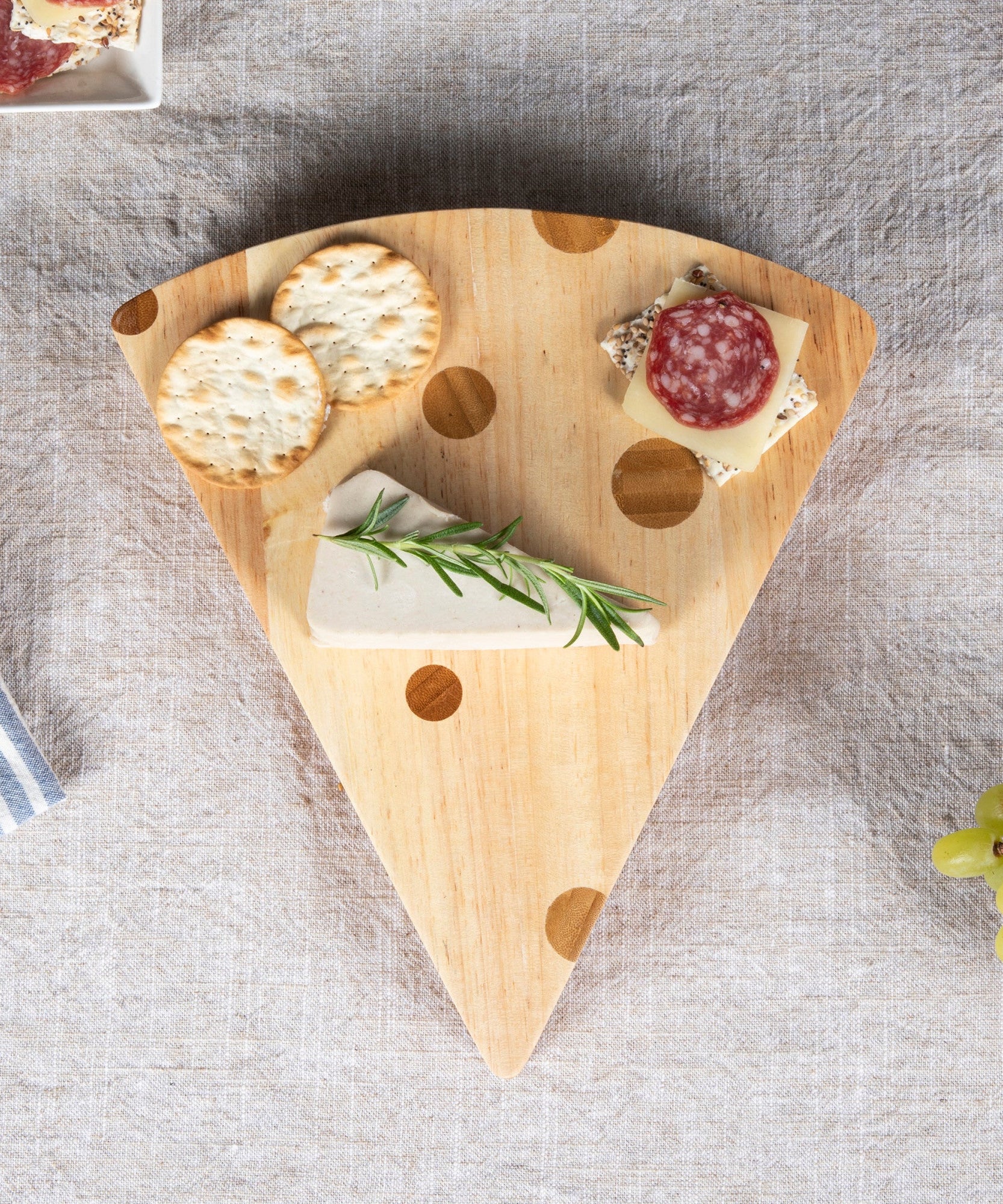 Swiss Cheese Cutting Board & Tools Set