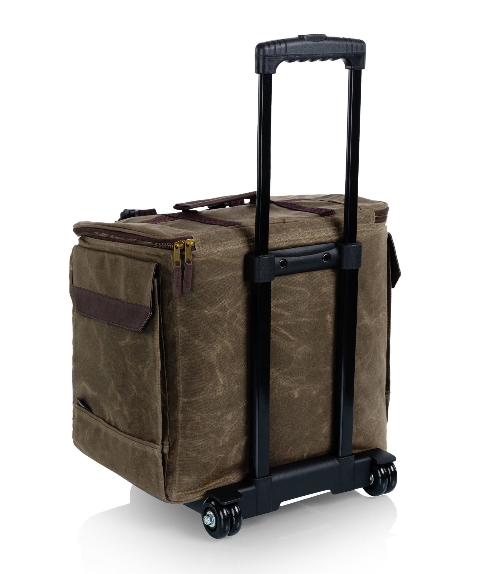 Somm 12 Bottle Insulated Wine Bag with Rolling Cart