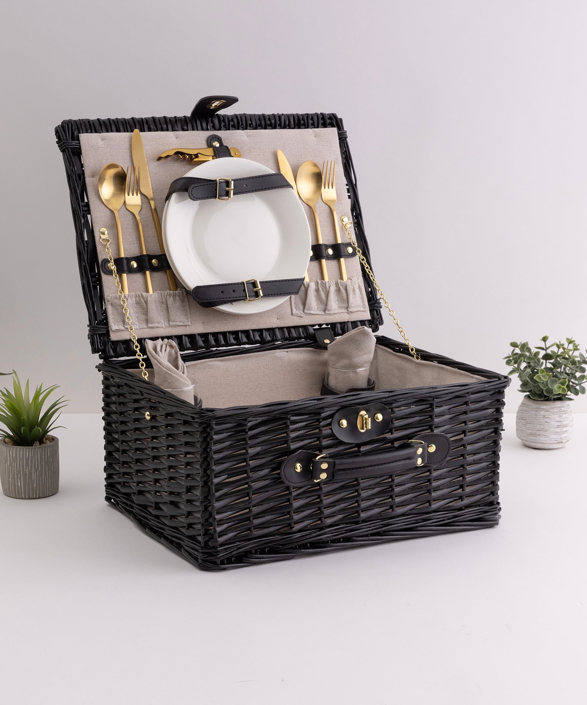 Classic Picnic Basket for 2