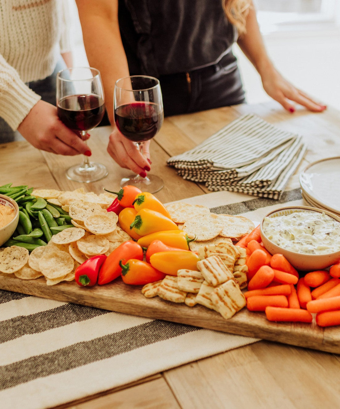 Ravi Rectangular Long Charcuterie Board
