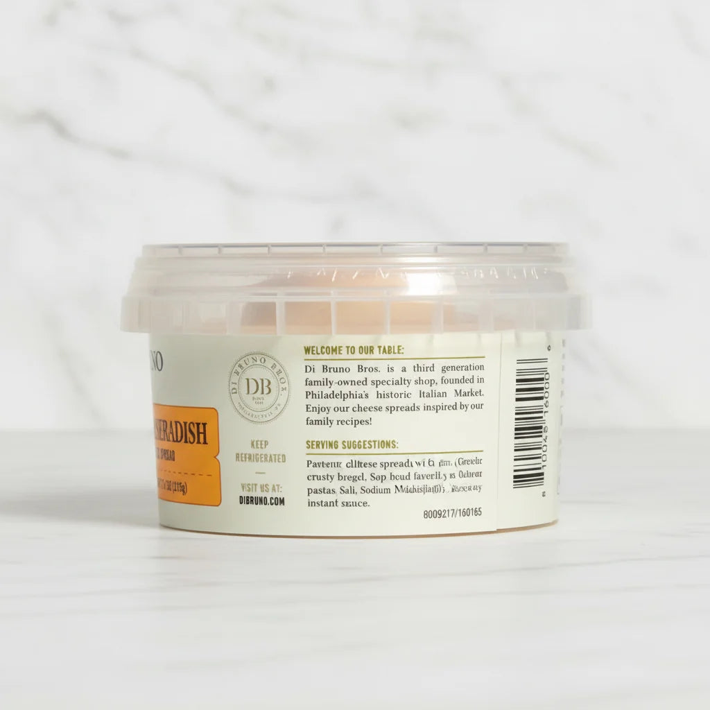 Cheddar & Horseradish with Smoky Bacon Cheese Spread