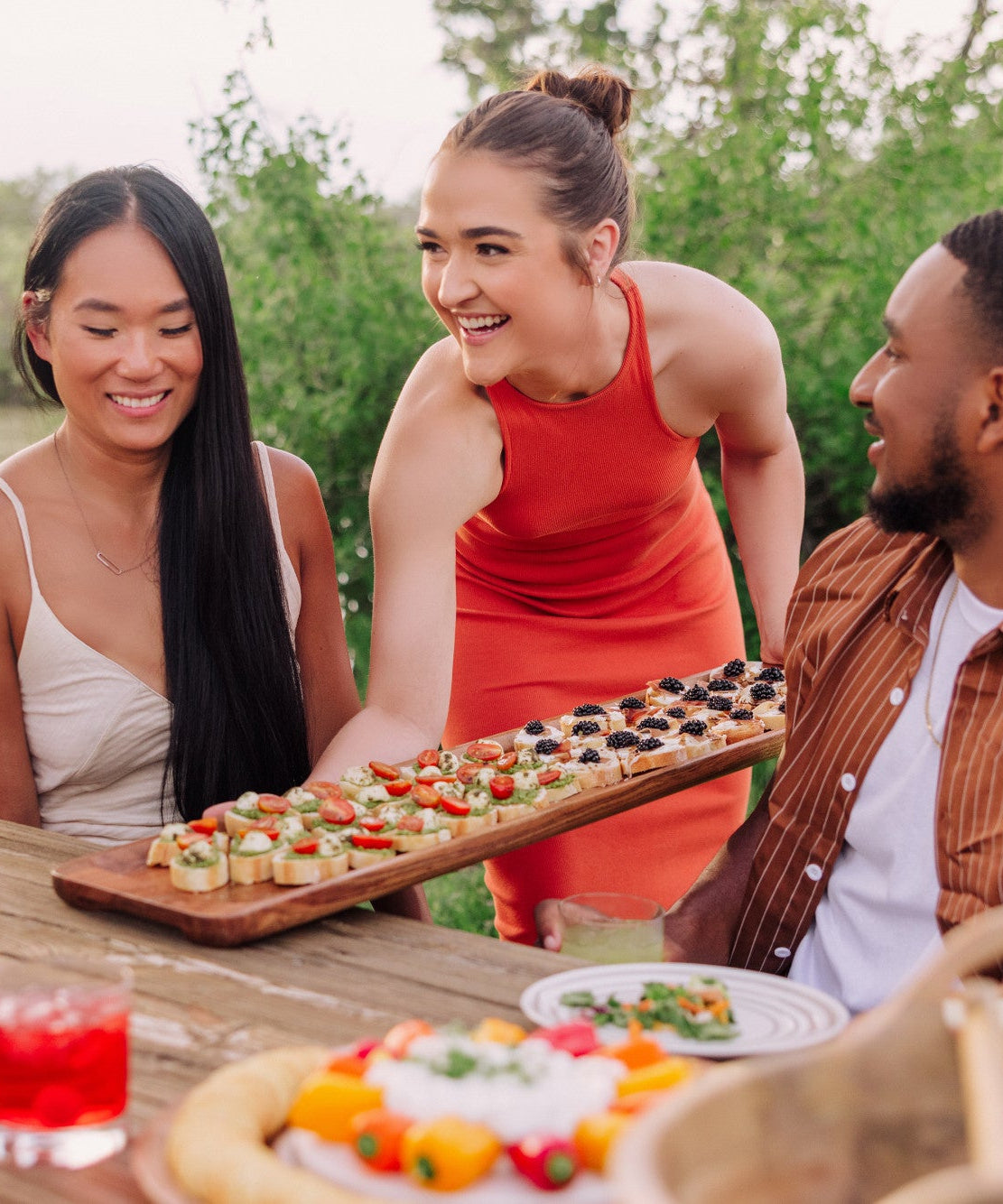 Canapé 36" Appetizer Serving Tray