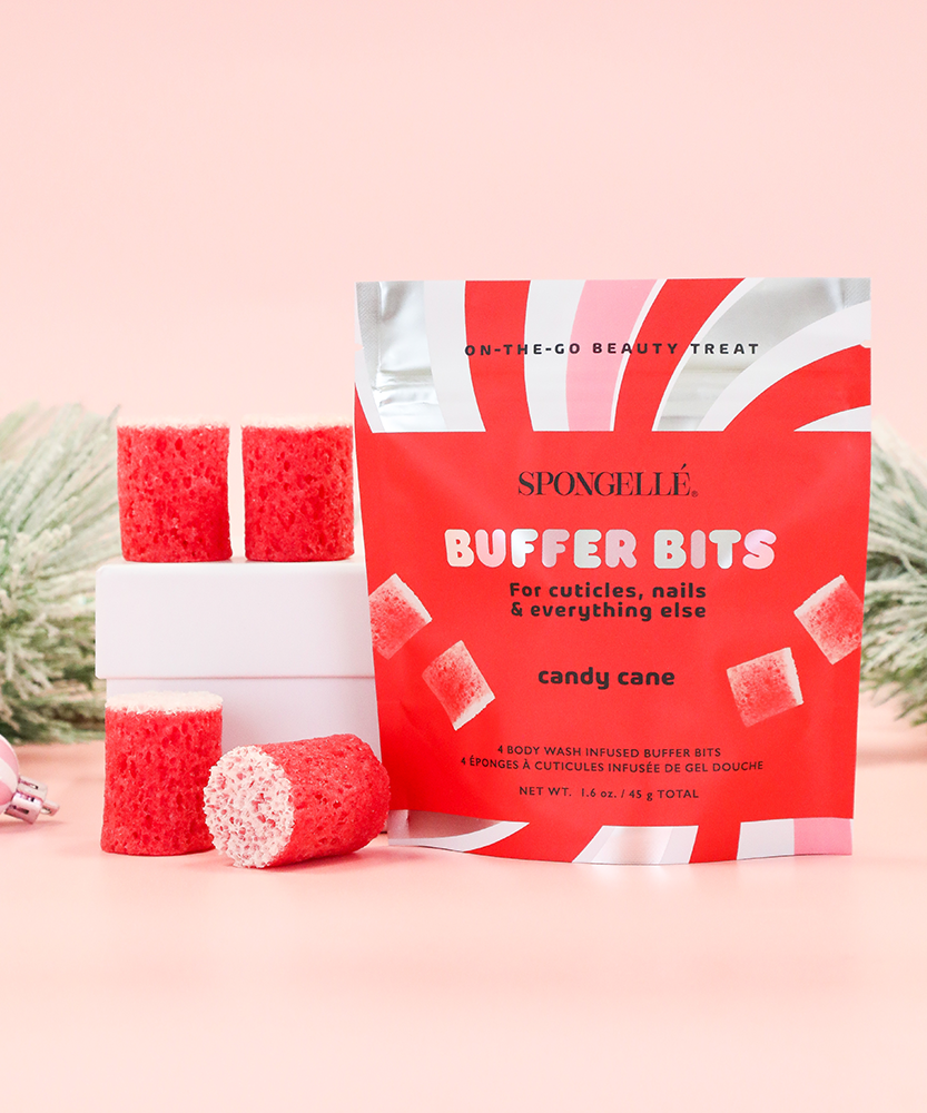 Candy Cane | Holiday PediPOP! Buffer Bits