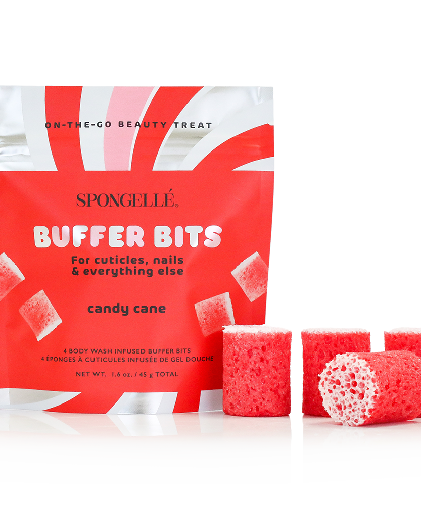 Candy Cane | Holiday PediPOP! Buffer Bits