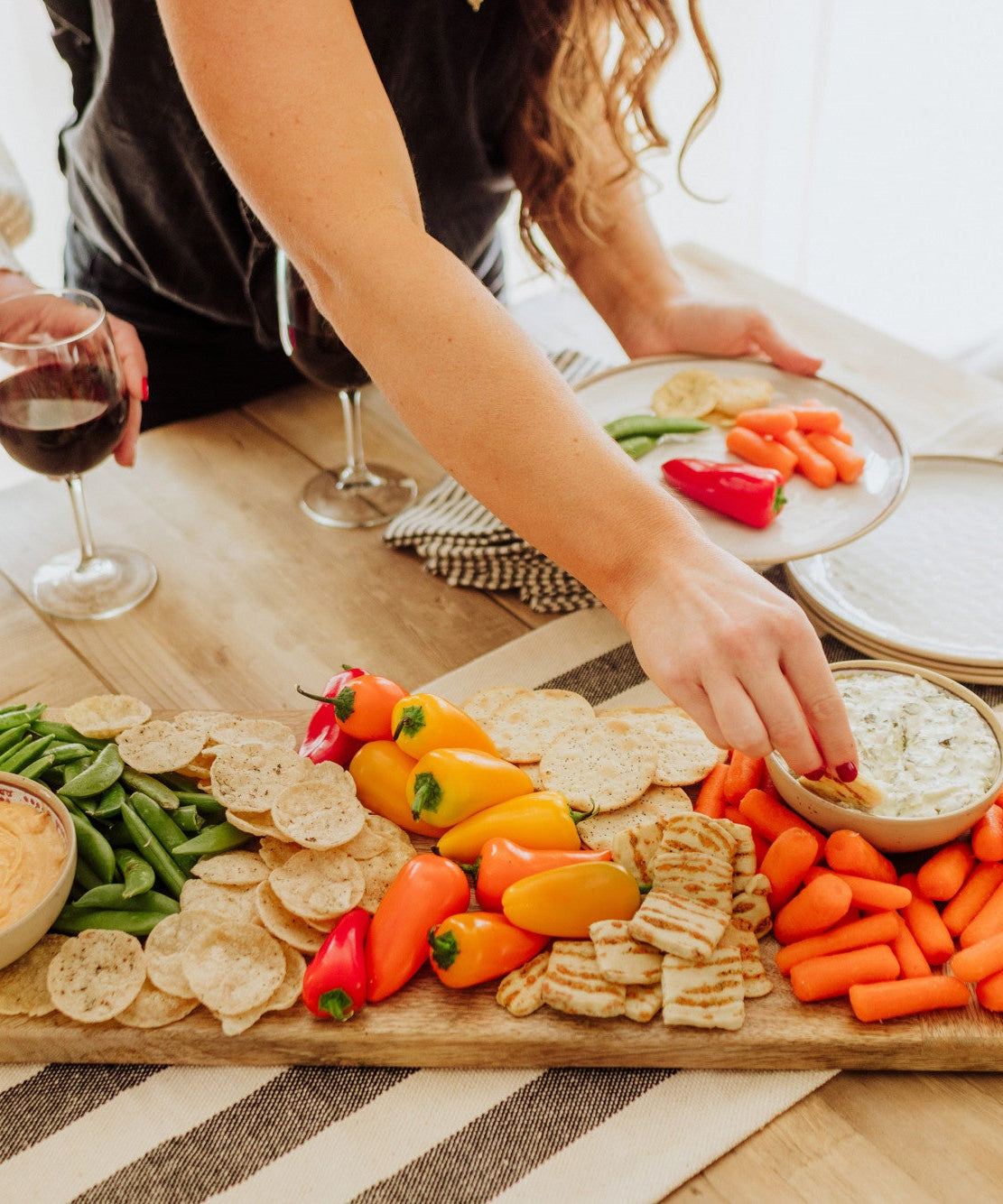 Ravi Rectangular Long Charcuterie Board