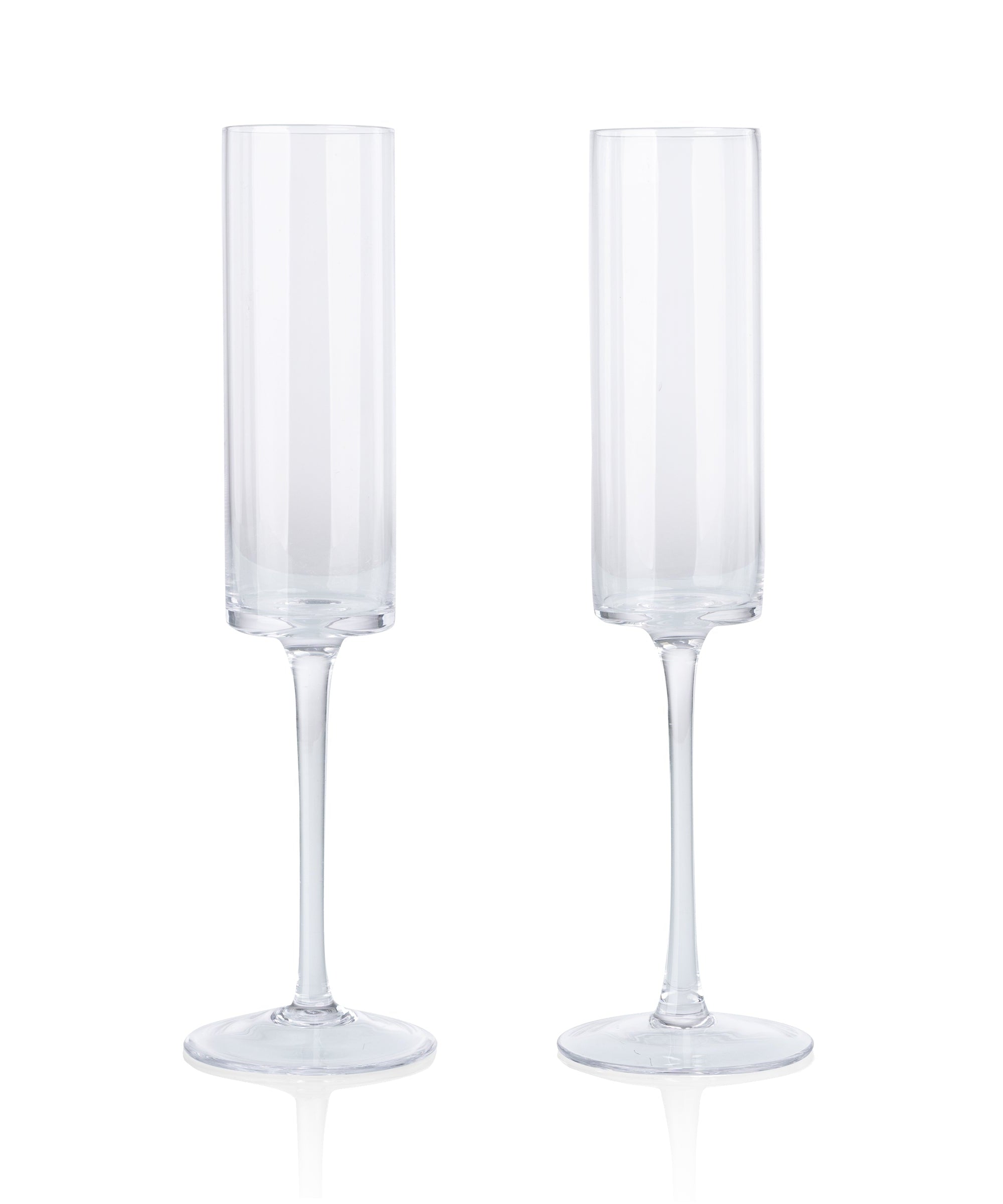 Arbane Champagne Glass Set with Cake Knife