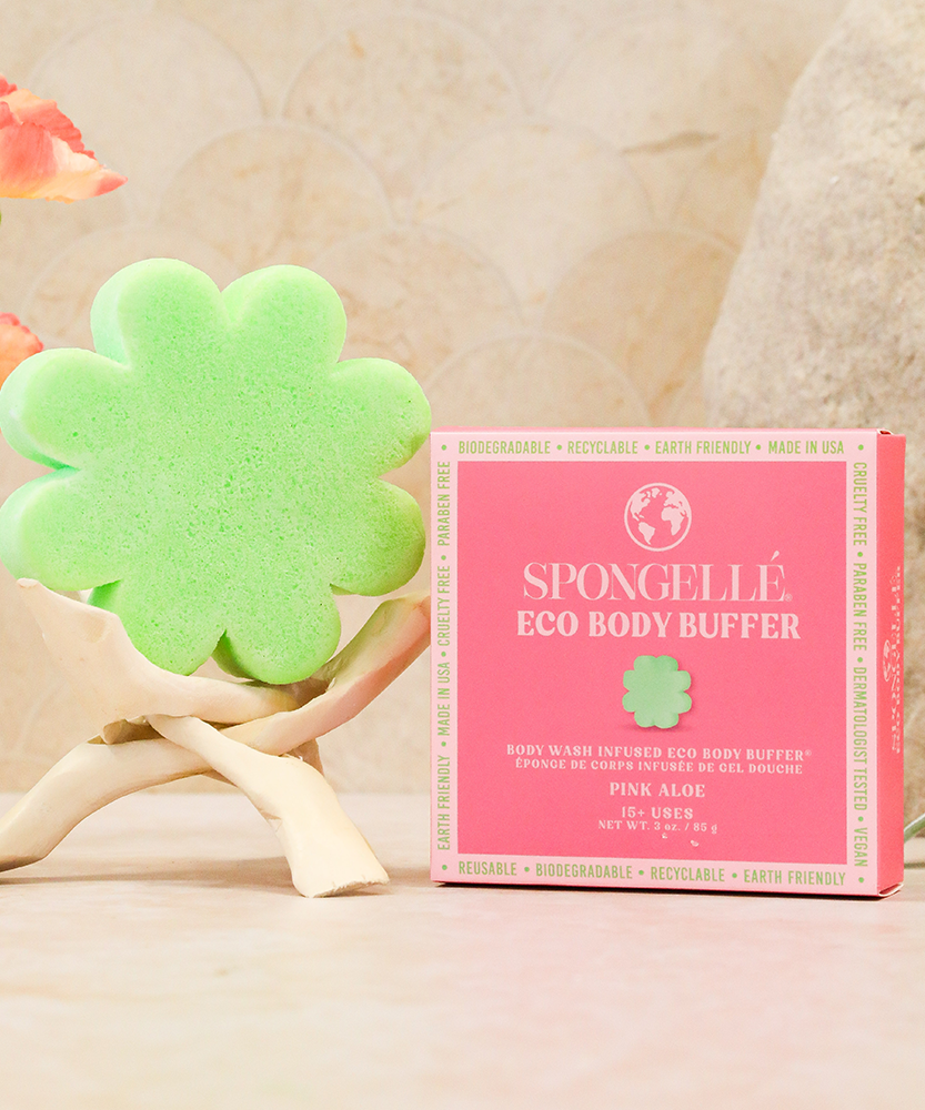 Pink Aloe | Eco Body Buffer