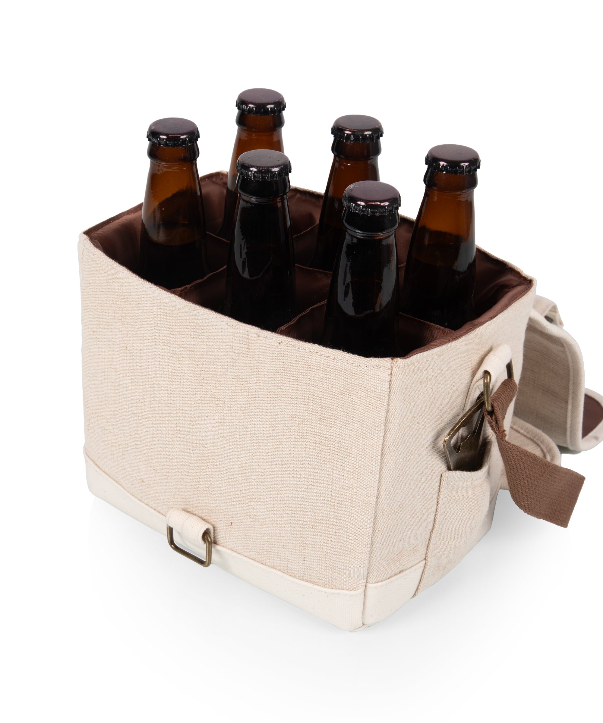 Beer Caddy Cooler Tote with Opener