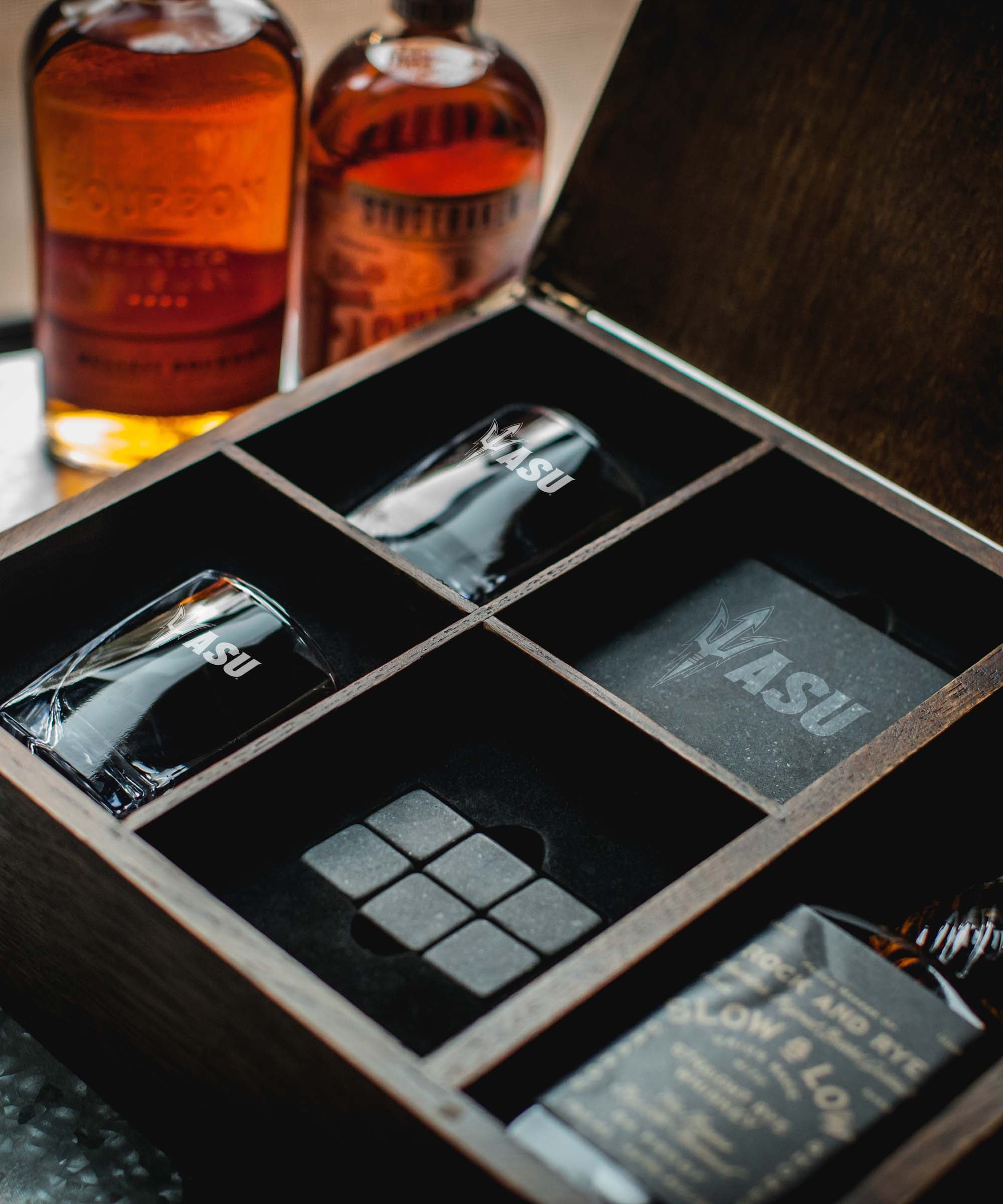 Arizona State Sun Devils - Whiskey Box Gift Set