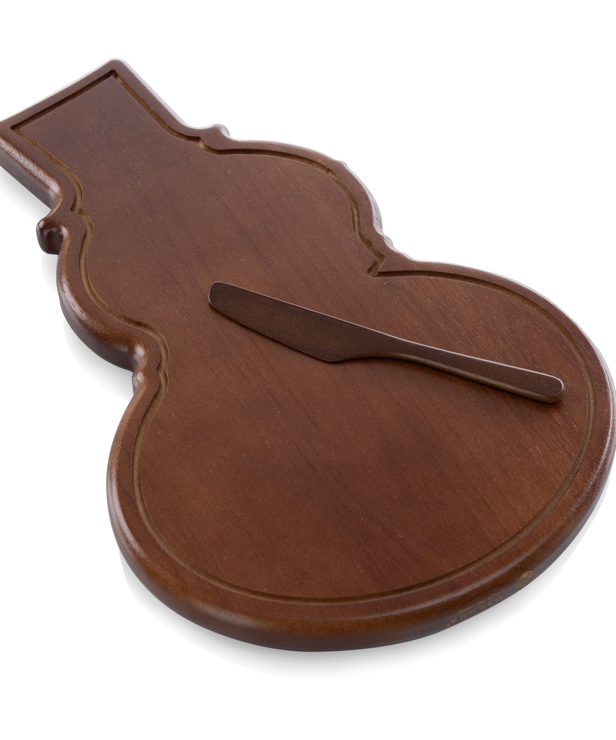 Reversible Snowman Sectioned Serving Tray with Knife