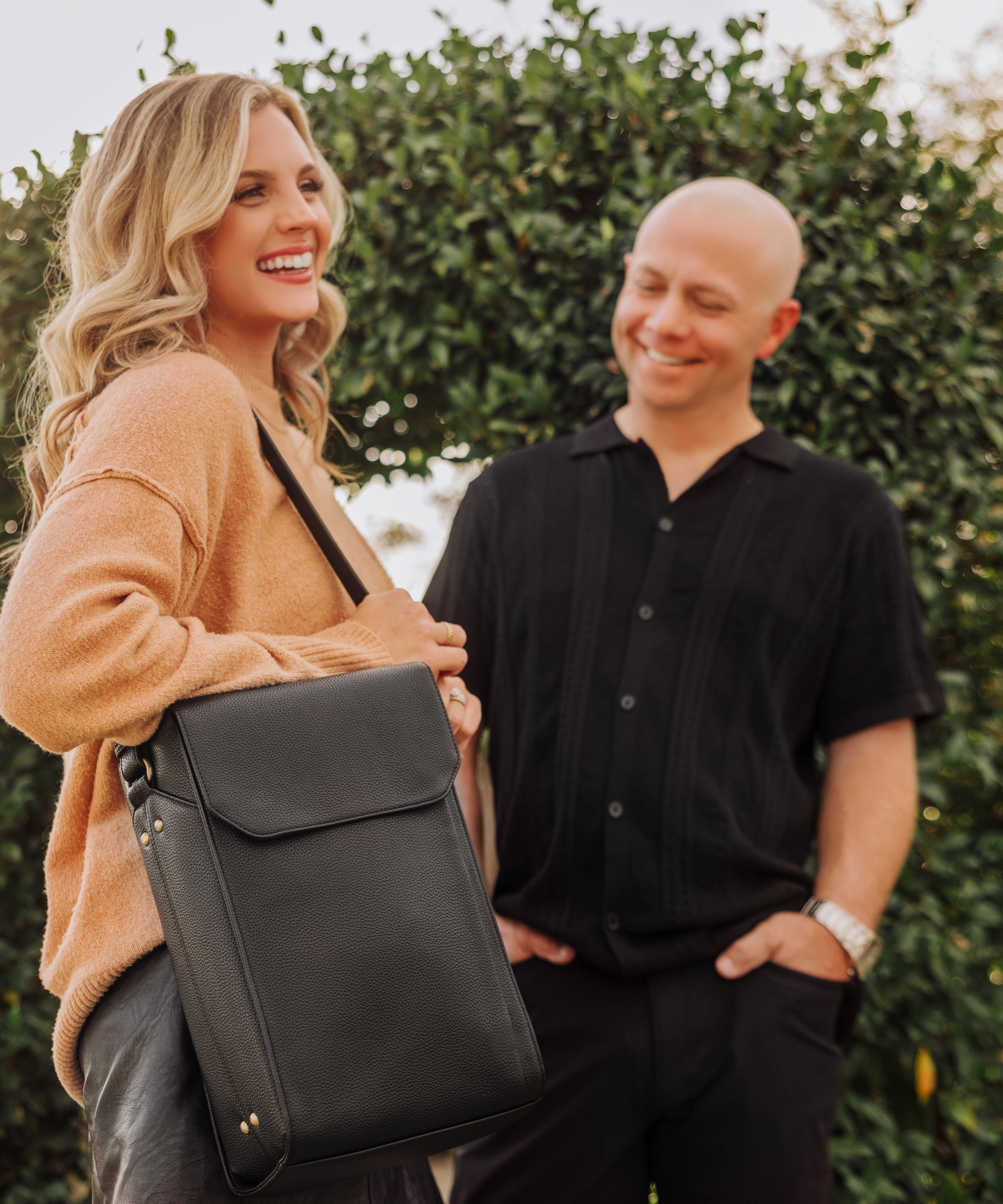 Barossa Two Bottle Leatherette Wine Tote