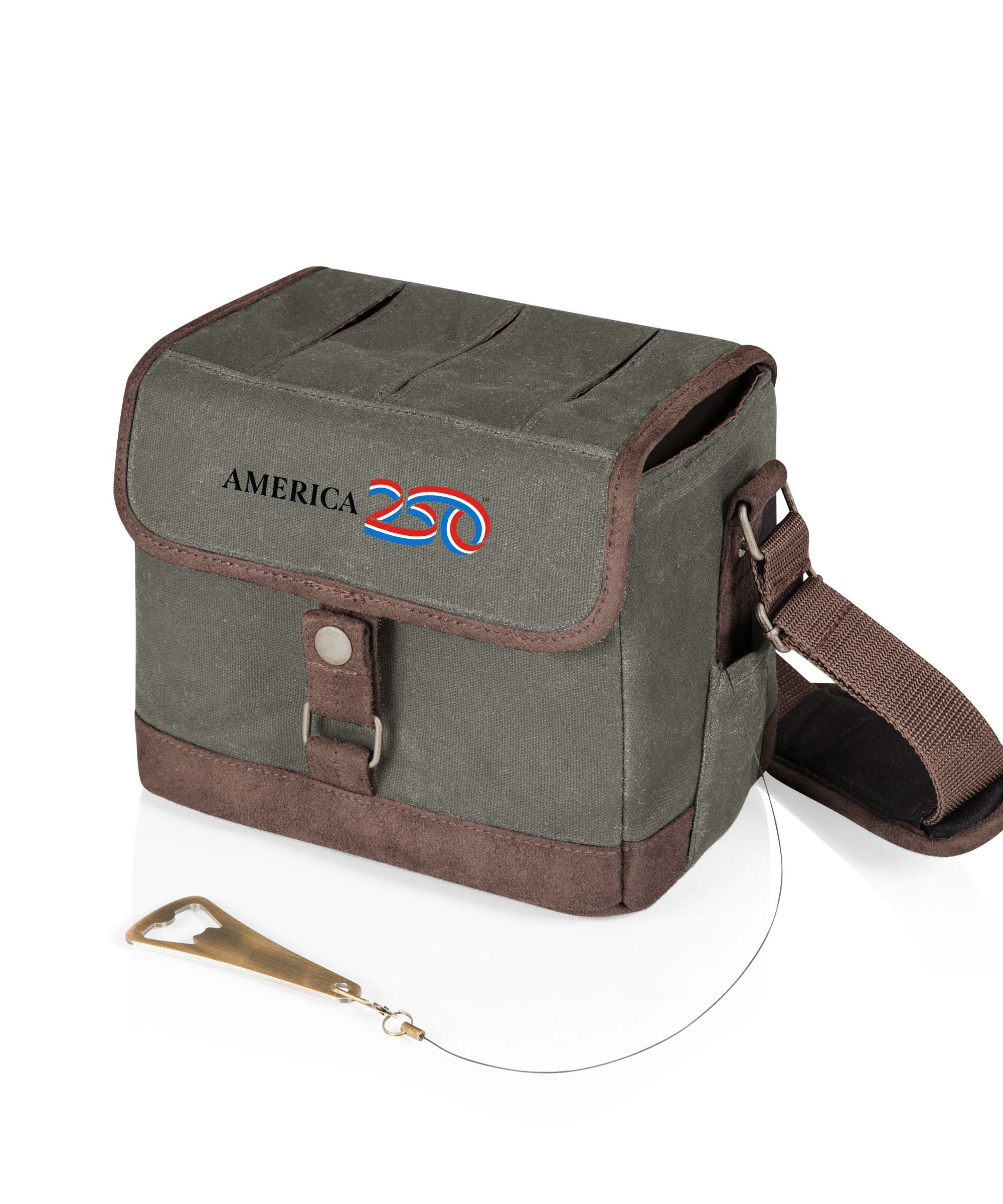America250 - Beer Caddy Cooler Tote with Opener