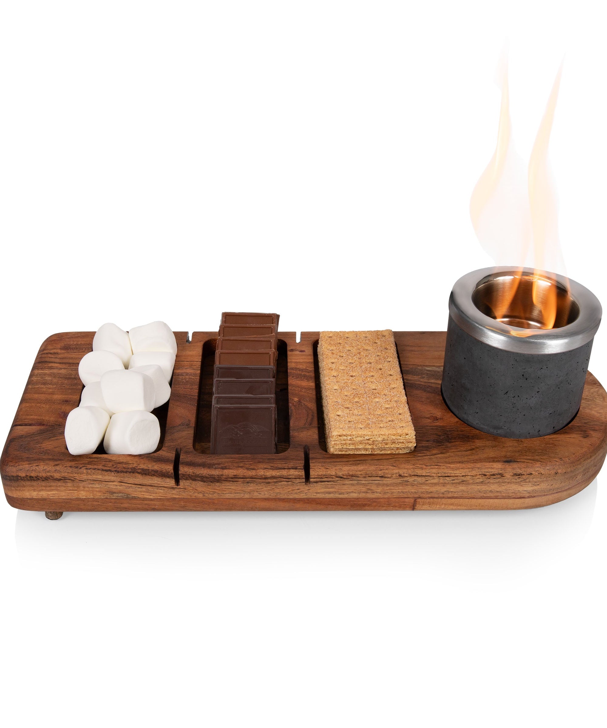 Dolce S'mores Kit with Tabletop Fire Pit