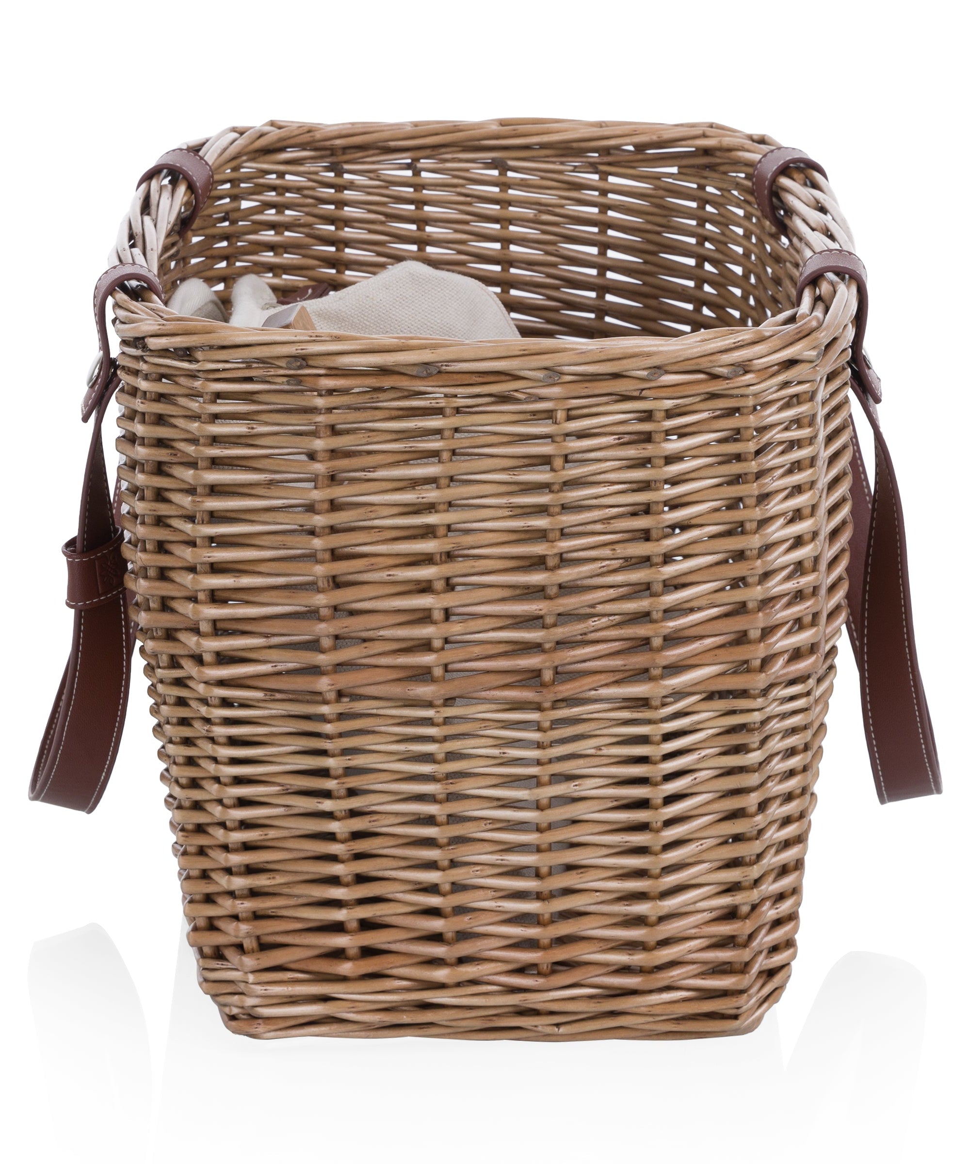 Terrabella Earth Friendly Handwoven Picnic Basket Set for 2