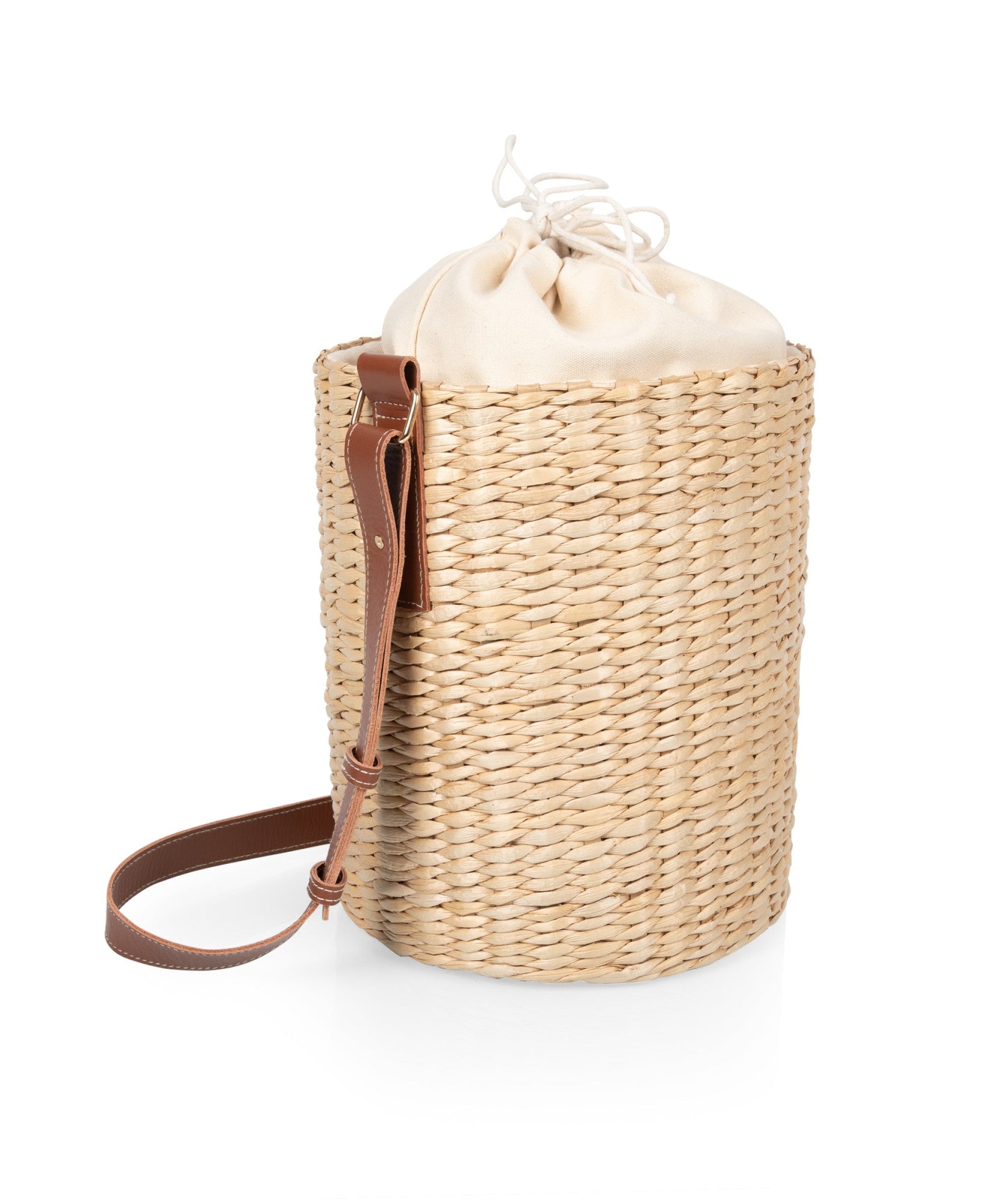 Palermo - Rush Insulated Bucket Tote with Leather Straps