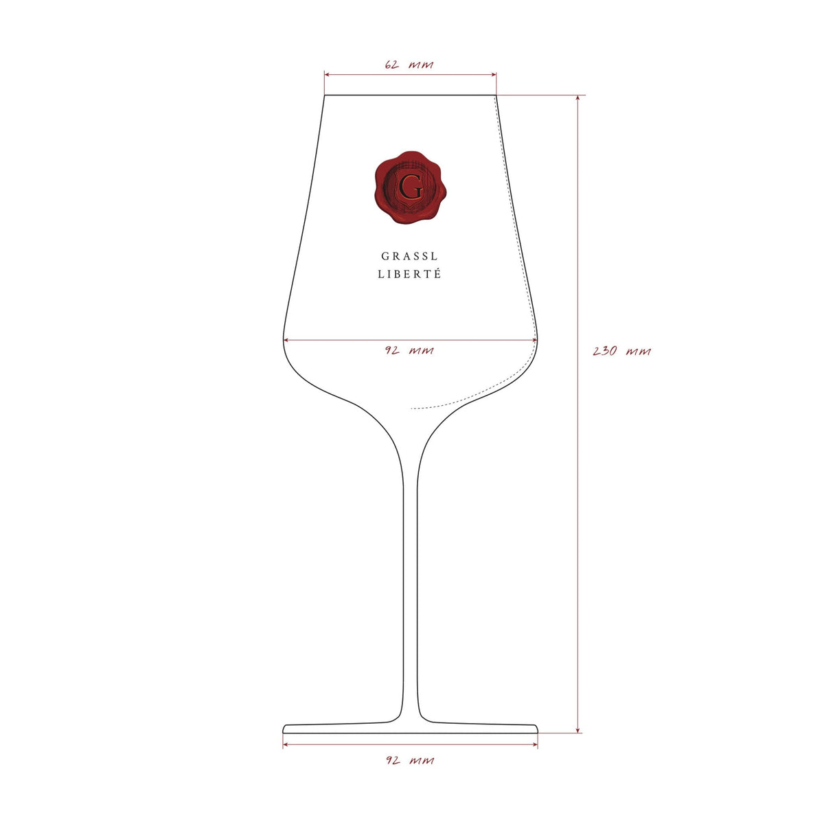 Grassl Liberté | Vigneron Series Wine Glasses - Grazingbelles