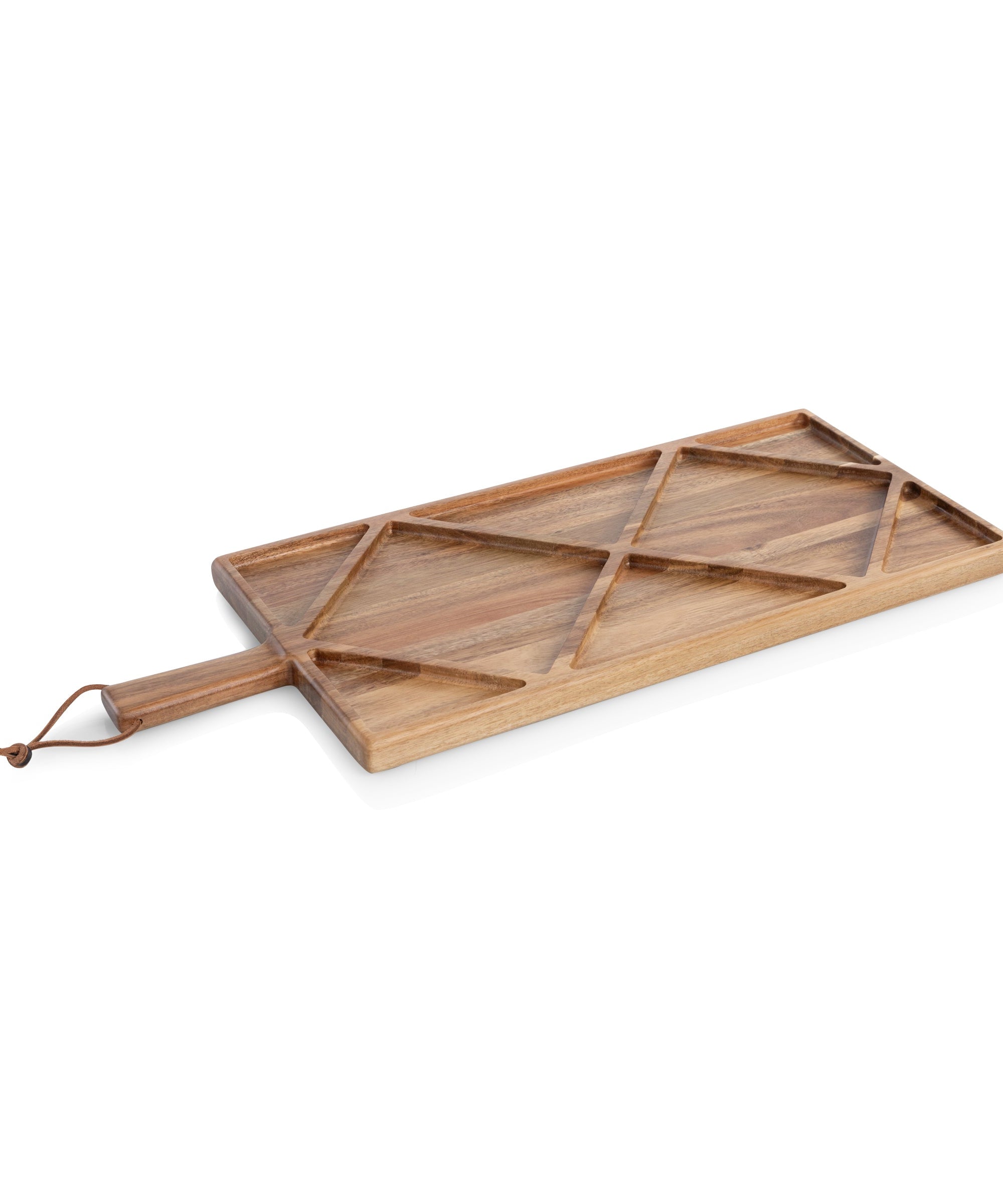 Acacia Grazing Charcuterie Sectioned Serving Board