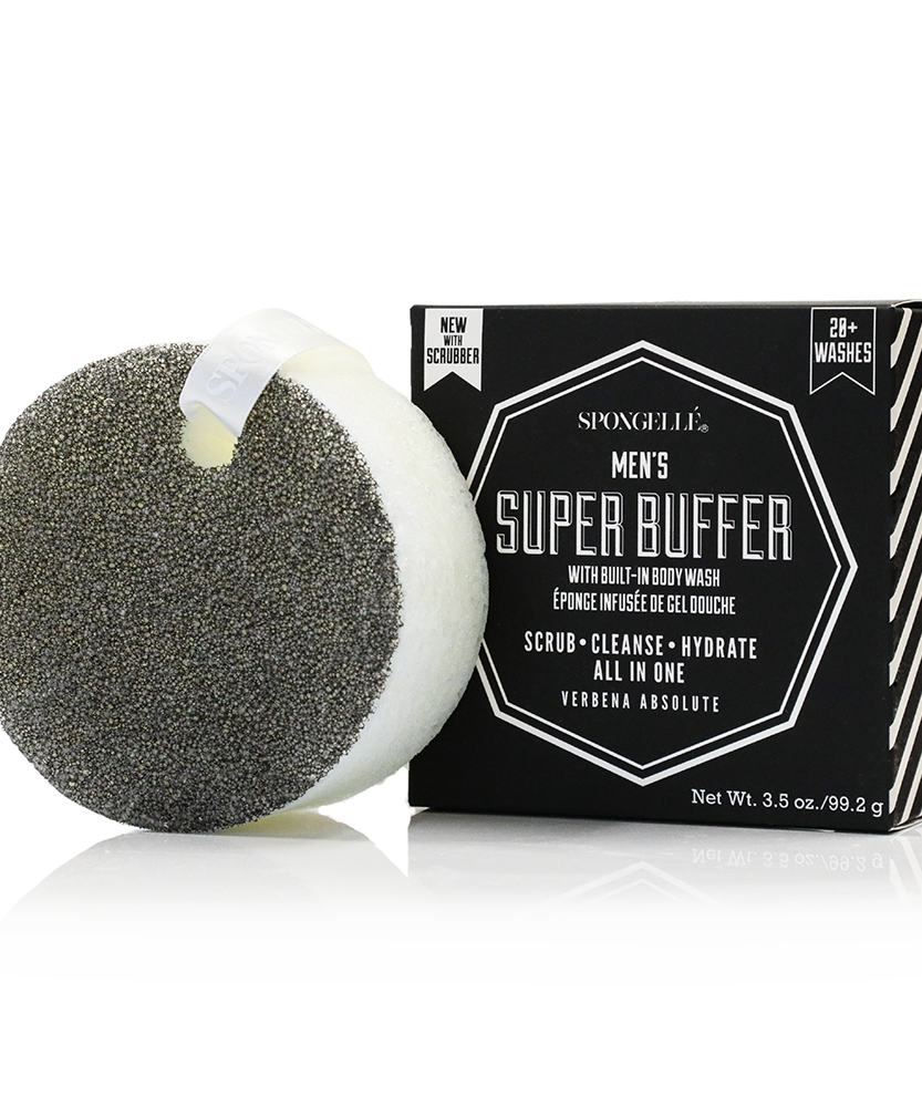 20+ Men's Super Buffer | Black Scrubber