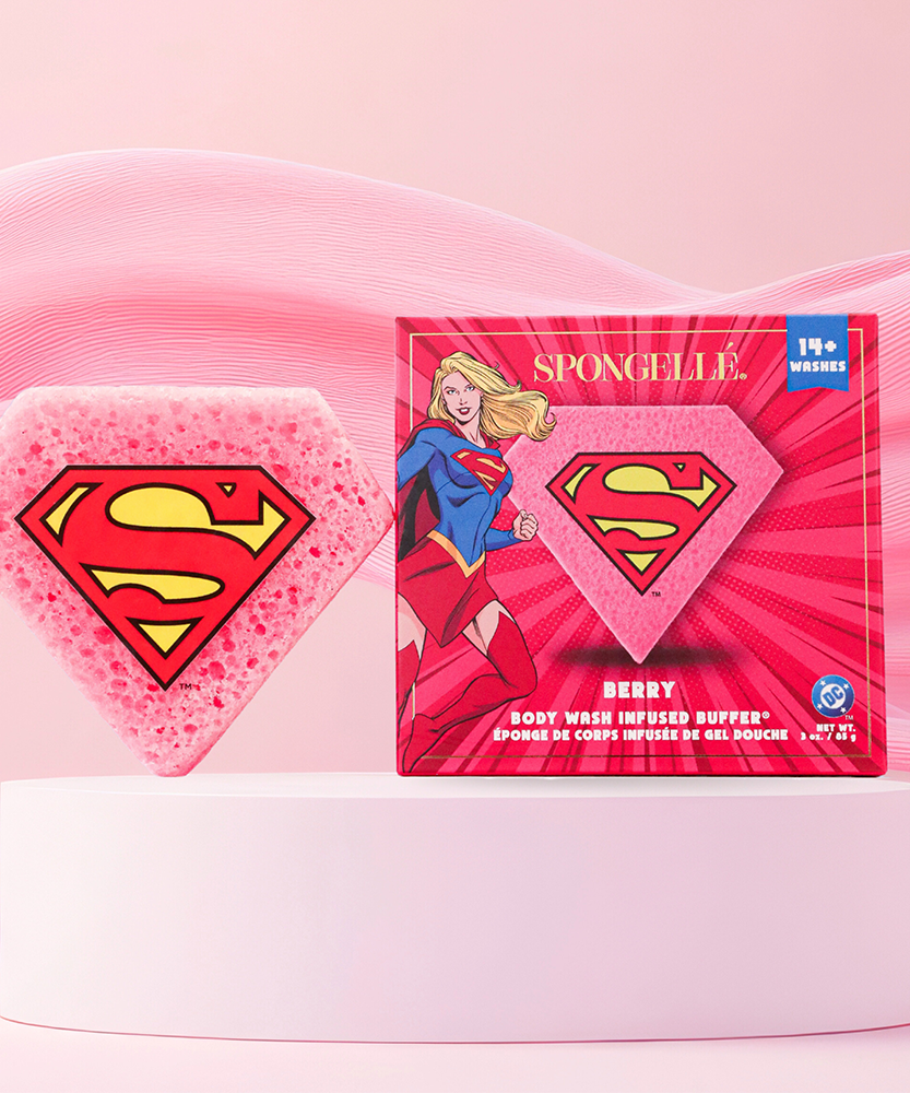 Supergirl™ Berry Body Buffer | DC Superhero