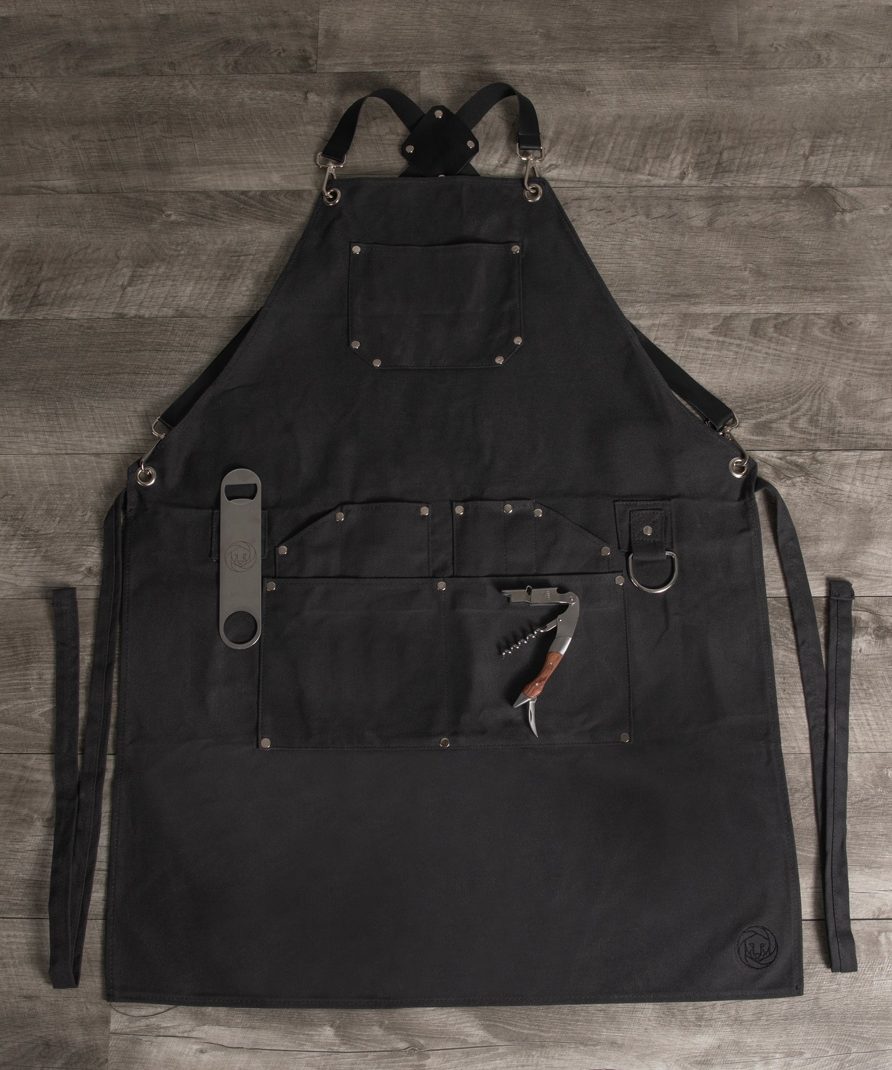 Collins Waxed Canvas Mixologist Apron
