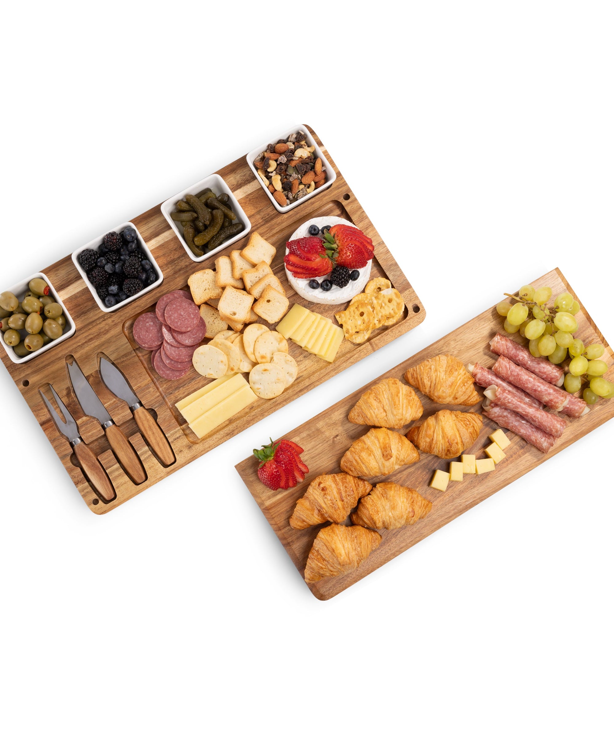 Picada Tapas & Cheese Board Set with Dip Bowls