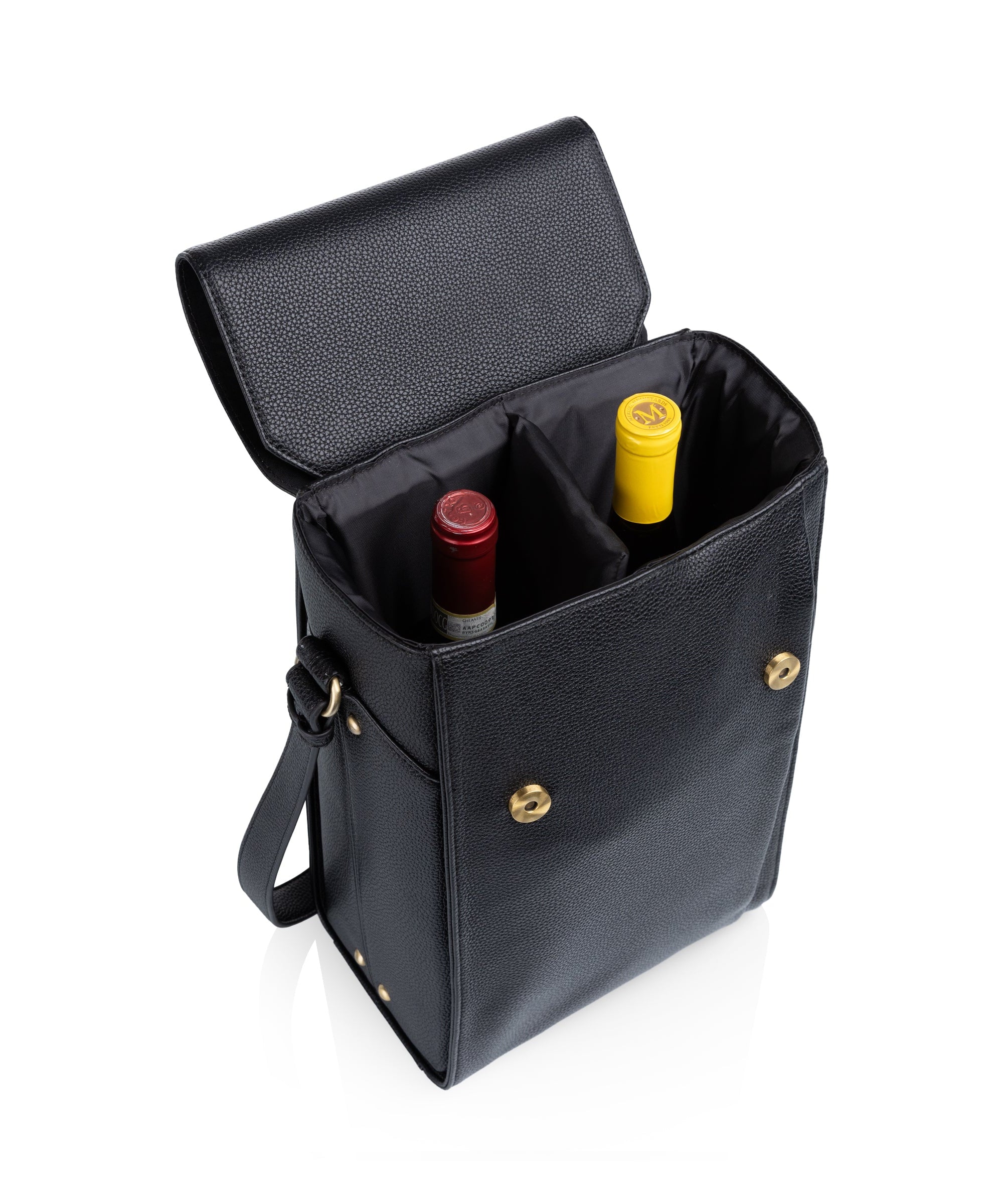 Barossa Two Bottle Leatherette Wine Tote