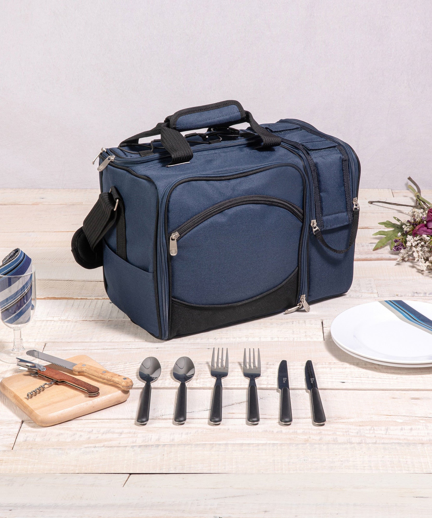 Malibu Picnic Basket Cooler