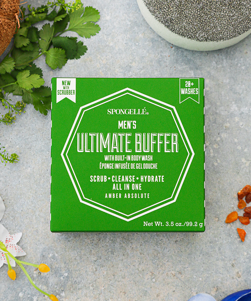 20+ Men's Ultimate Buffer | Black Scrubber