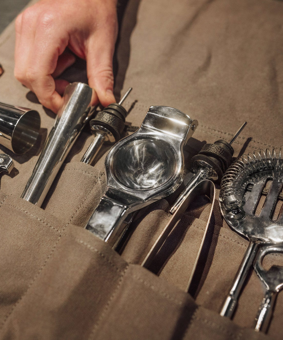 Barkeep Bar Tool Roll Up Kit