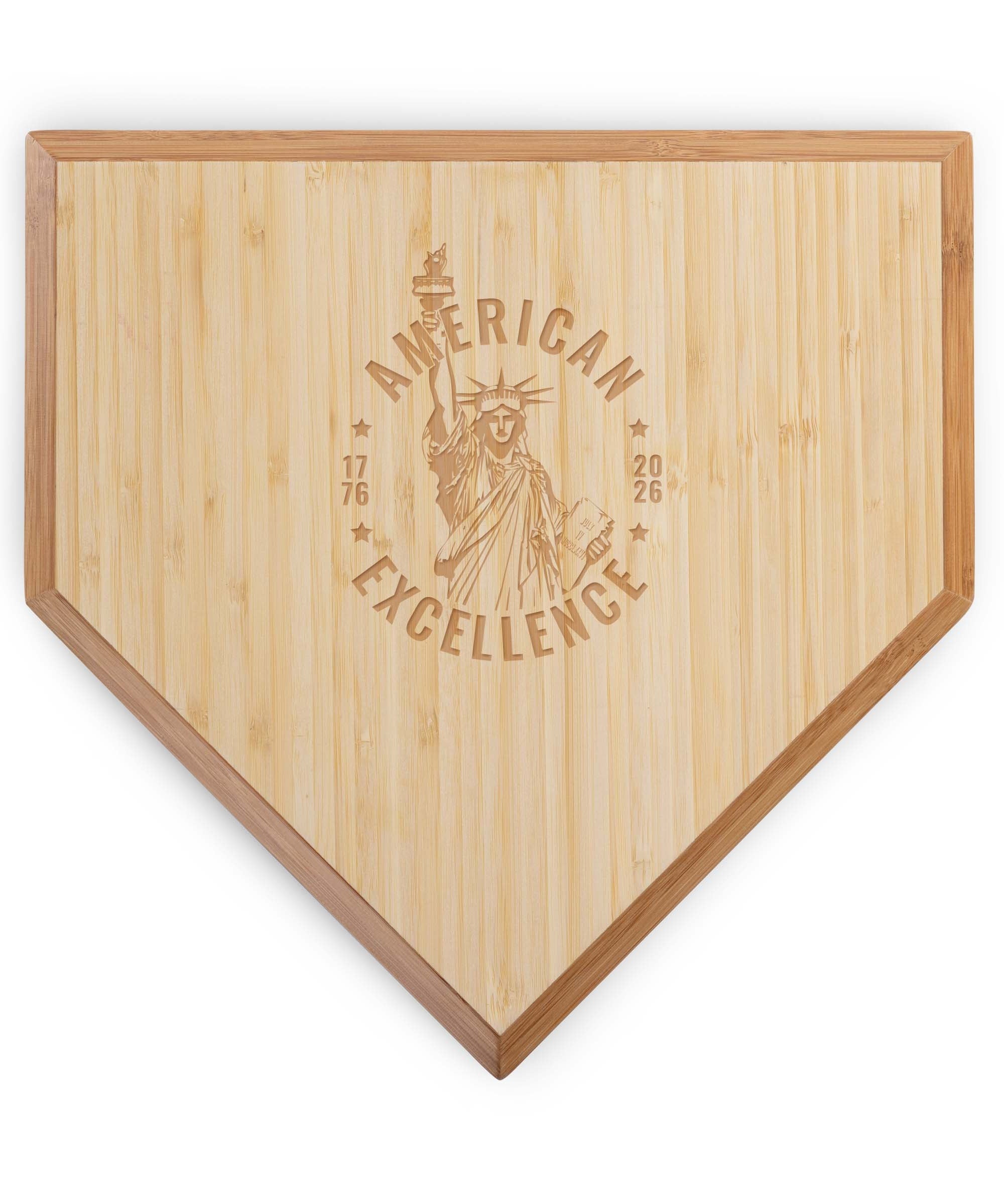 America250 - Home Plate Serving Board