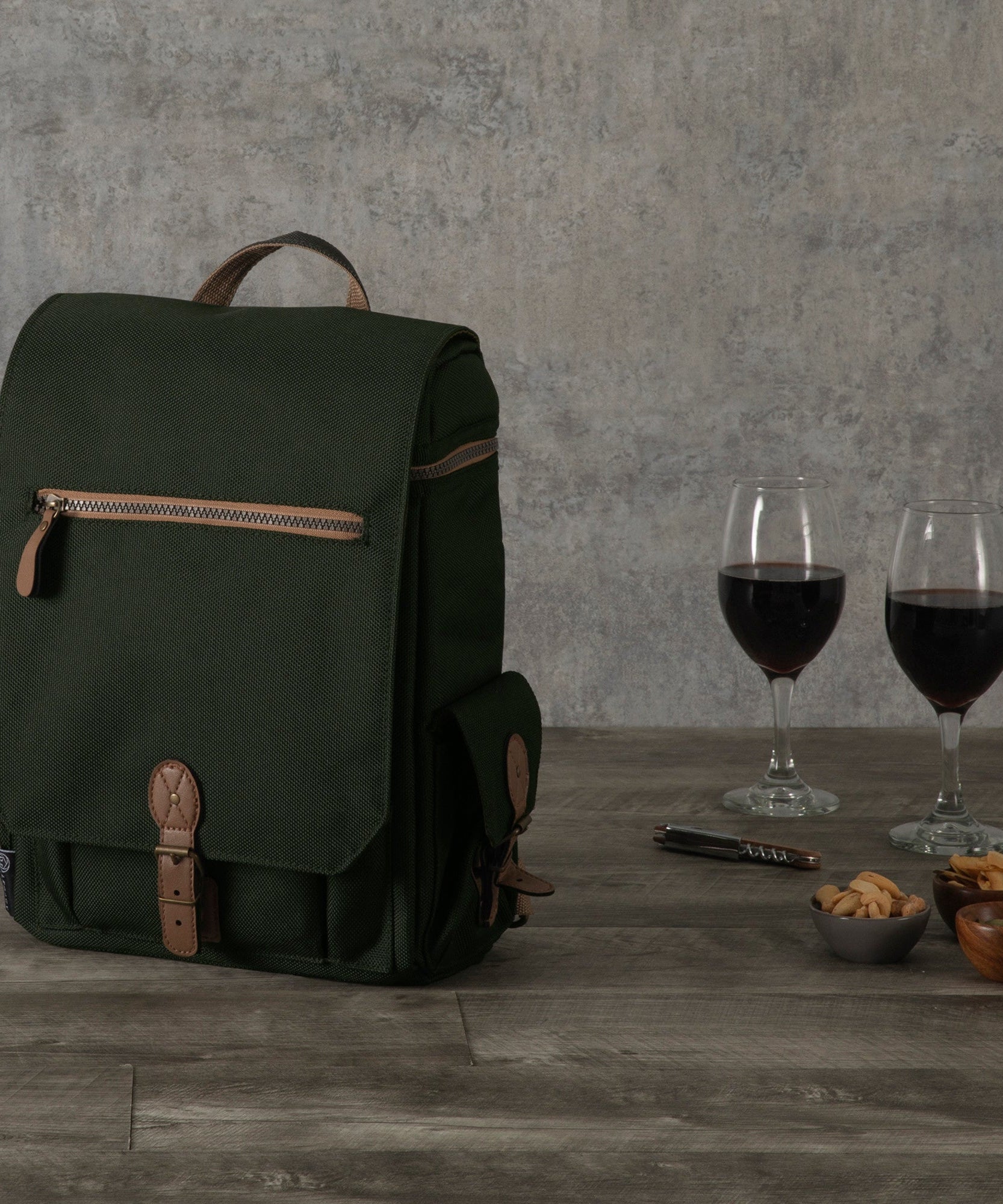 Moreno 3-Bottle Wine & Cheese Tote