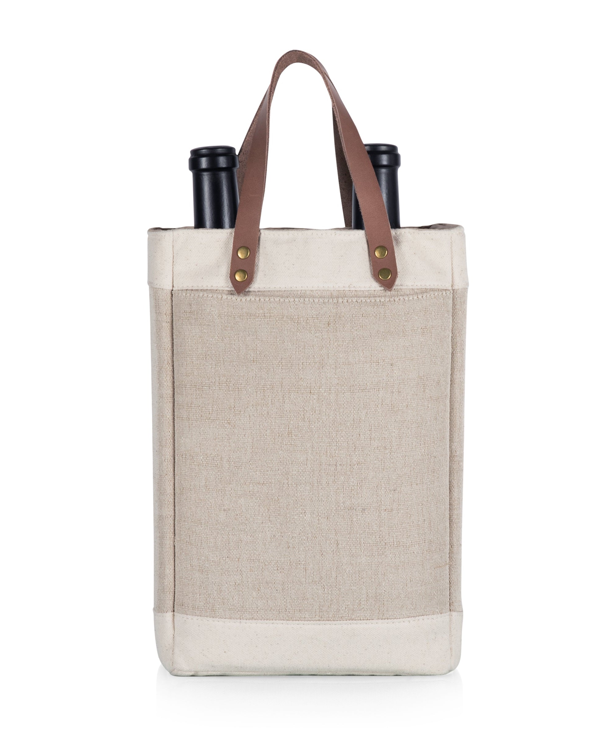 Pinot Jute 2 Bottle Insulated Wine Bag