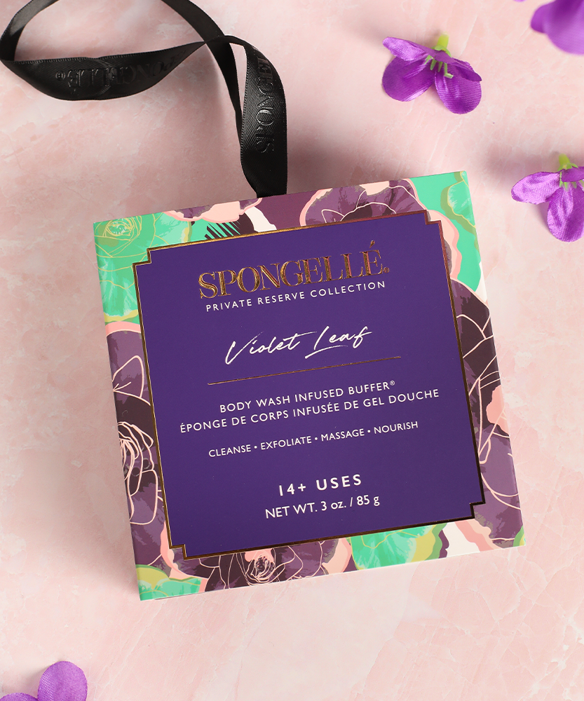 Violet Leaf | Boxed Flower