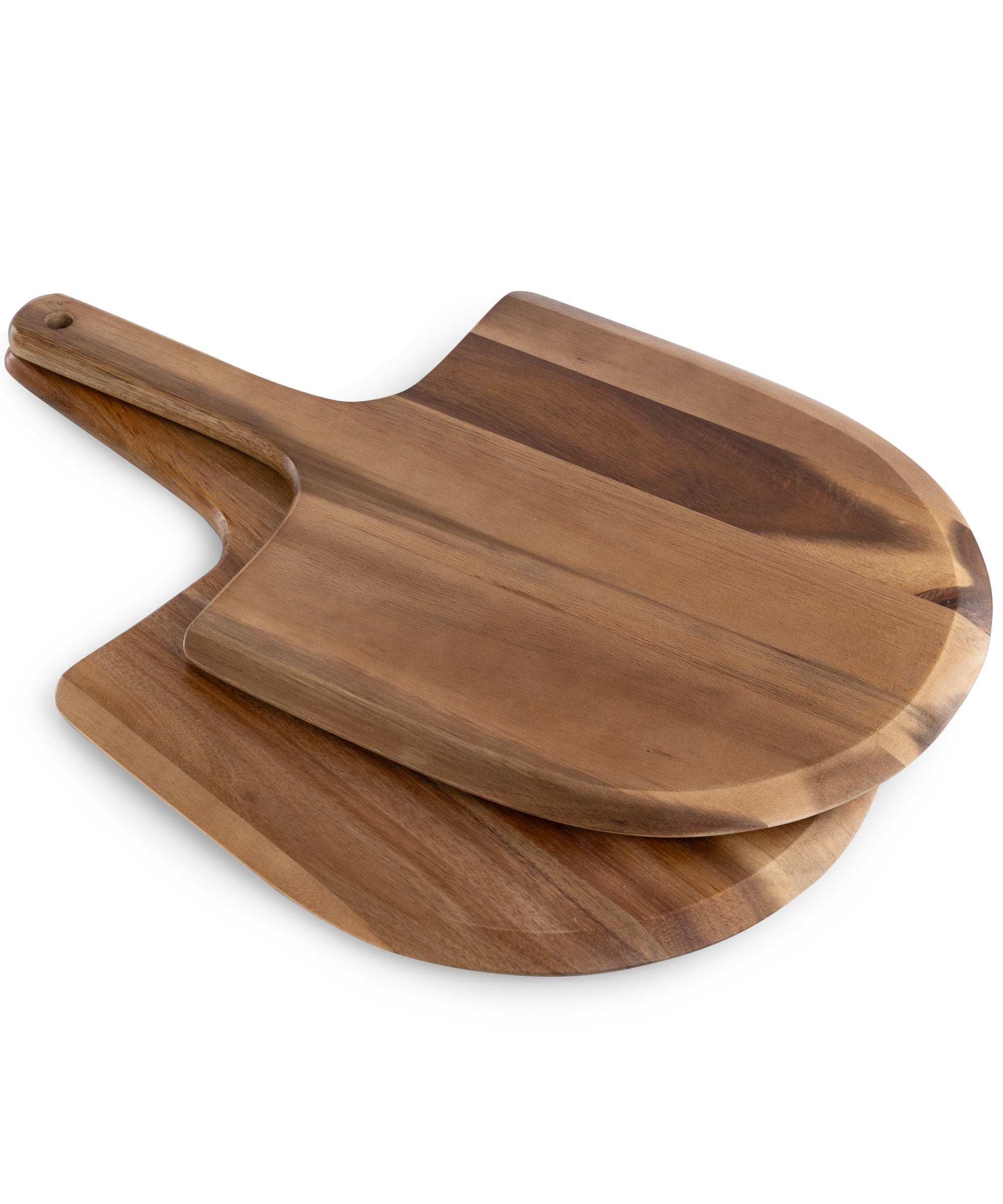 Acacia Personal Pizza Peel Serving Board Paddle Set of 2
