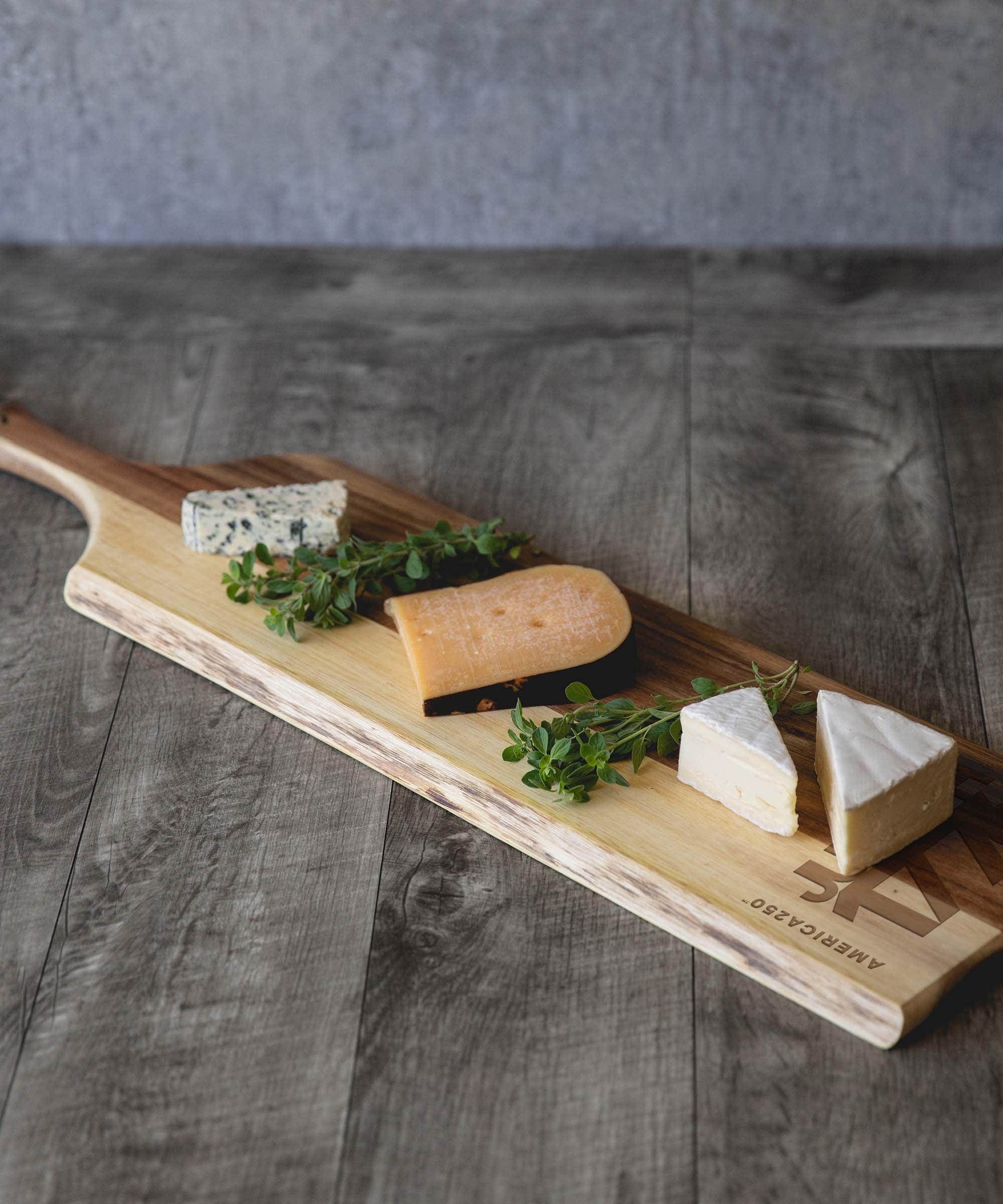 America250 - Artisan 30" Acacia Charcuterie Board