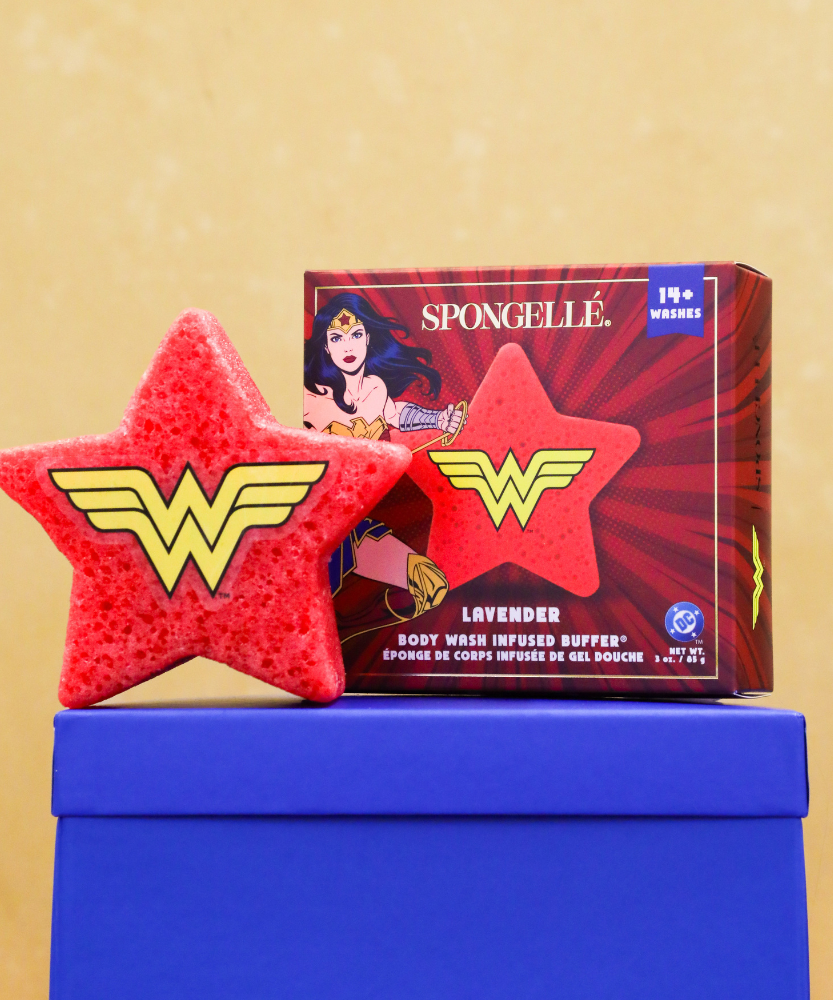 Wonder Woman™ Lavender Body Buffer | DC Superhero