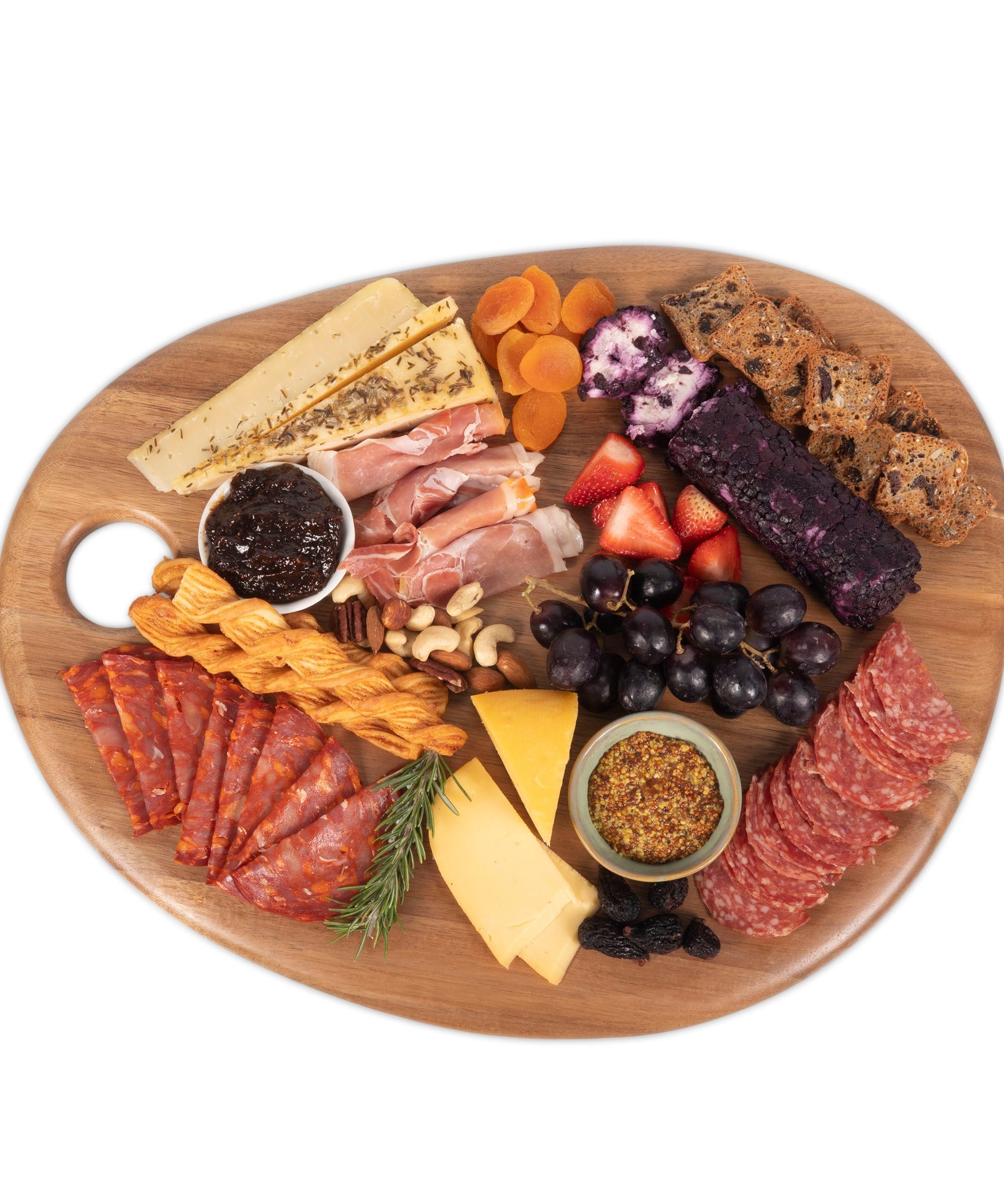 Pebble Shaped Acacia Serving Board 18" x 15"