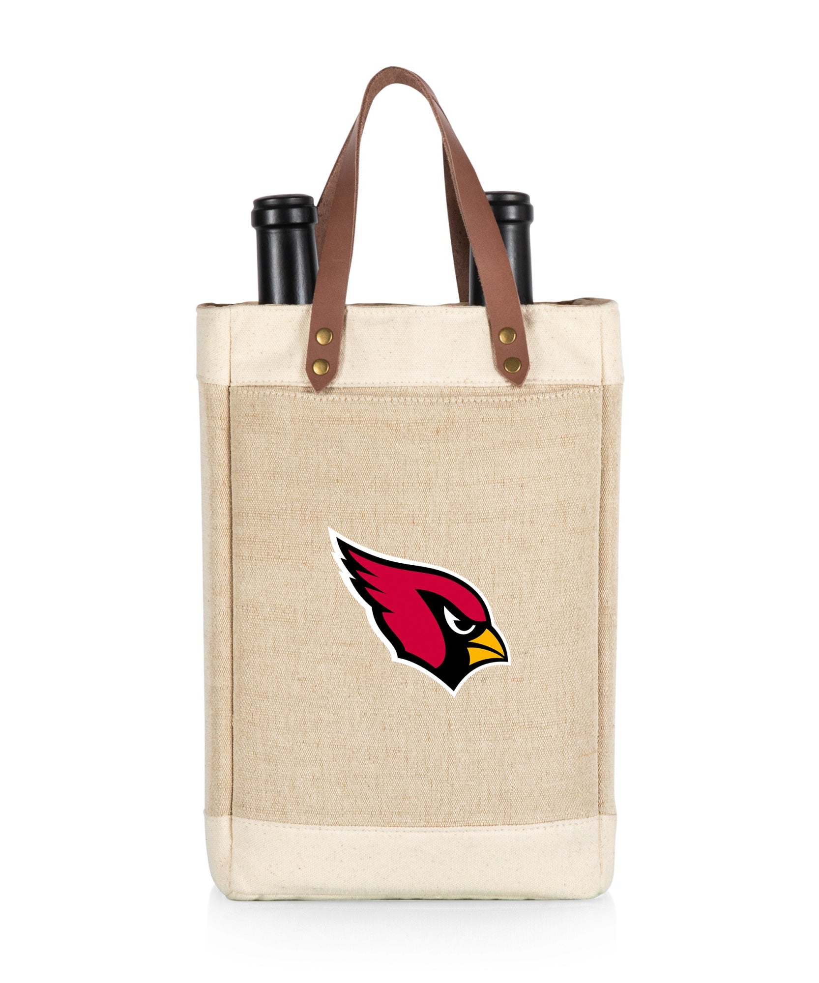 Arizona Cardinals - Pinot Jute 2 Bottle Insulated Wine Bag